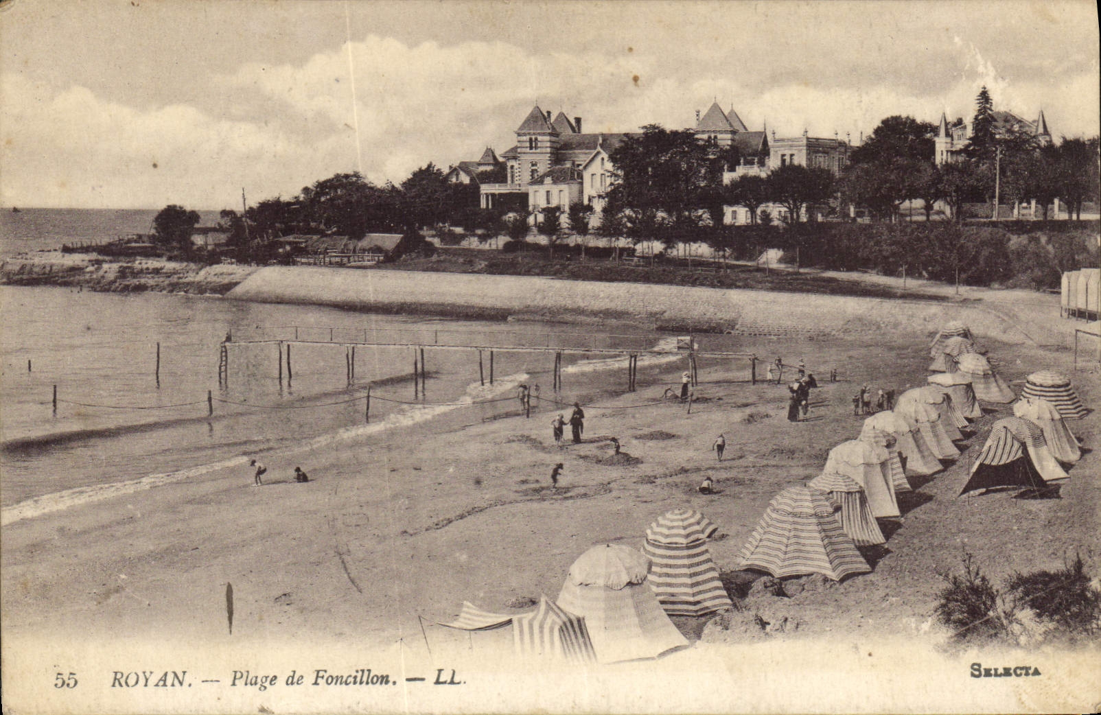 CPA Royan Plage de Foncillon 