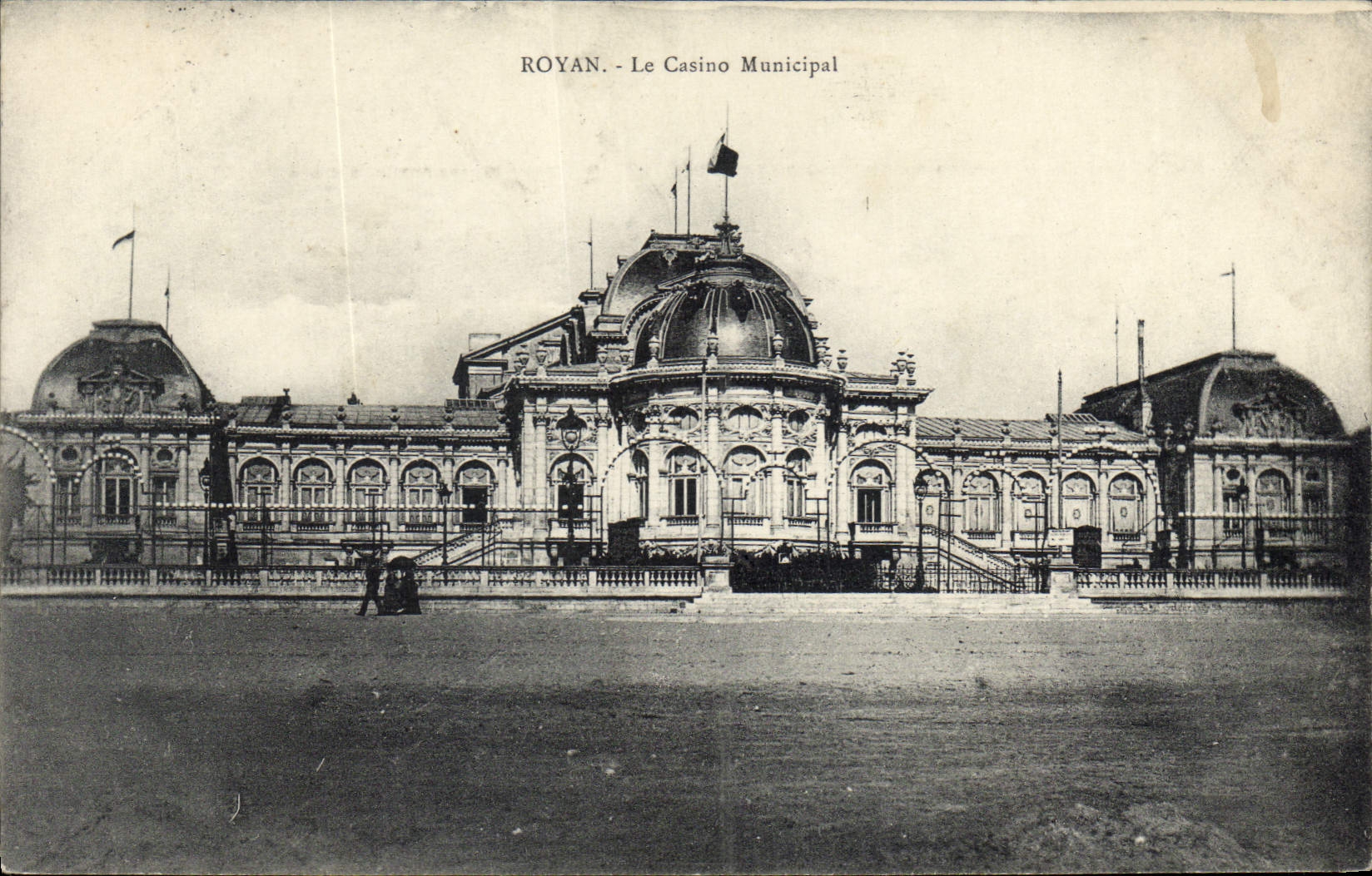CPA Royan Le Casino Municipal 
