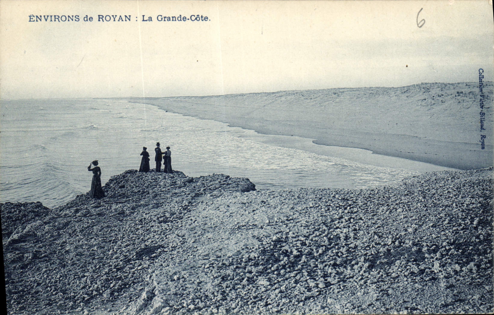 CPA Environs de Royan La Grande Cote 