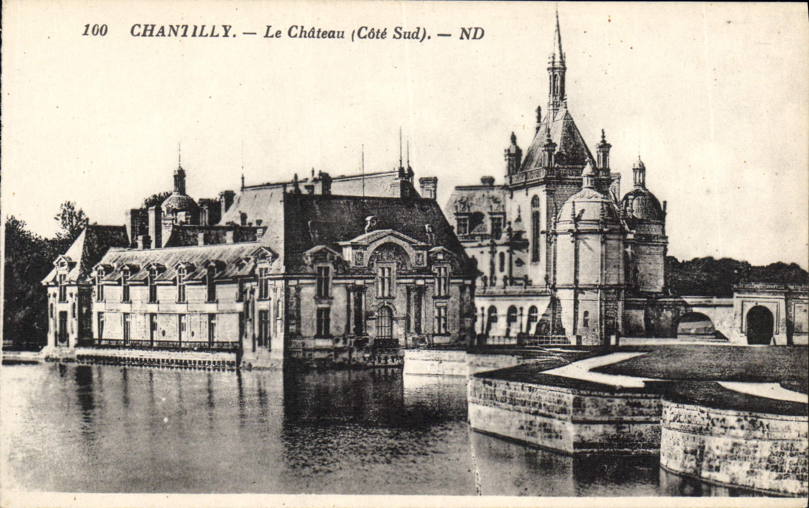 CPA Chantilly Le Chateau Cote Sud 