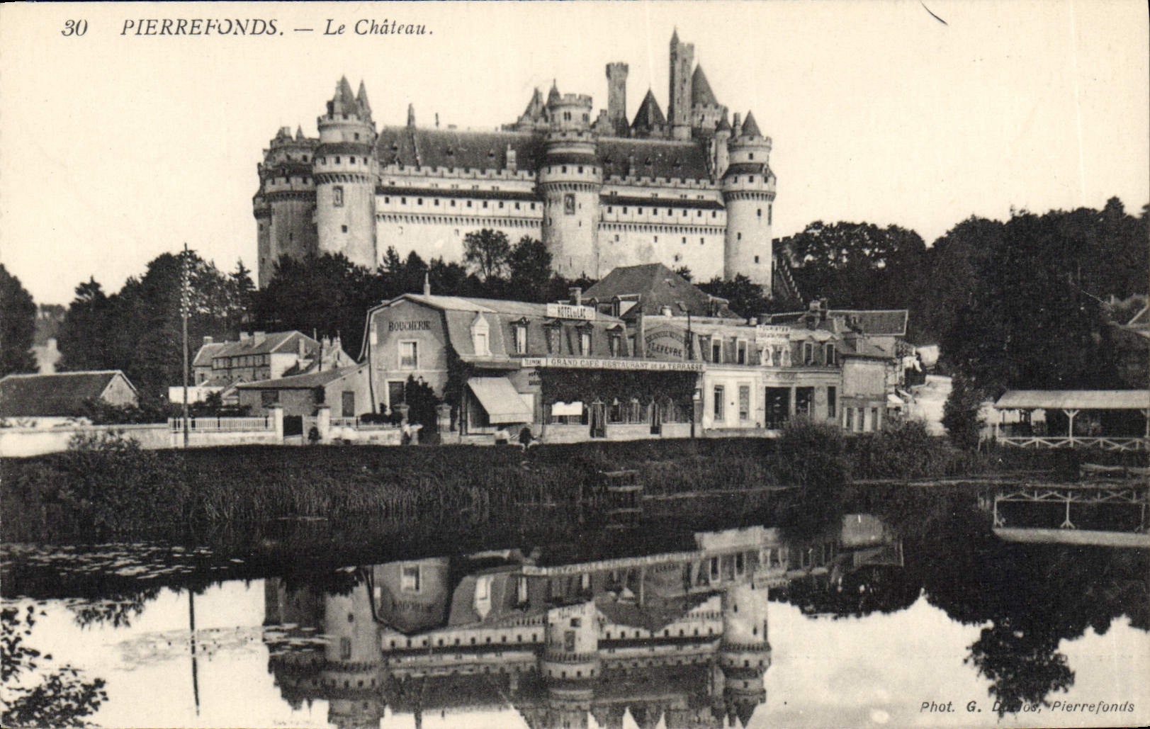 CPA Pierrefonds Le Chateau 