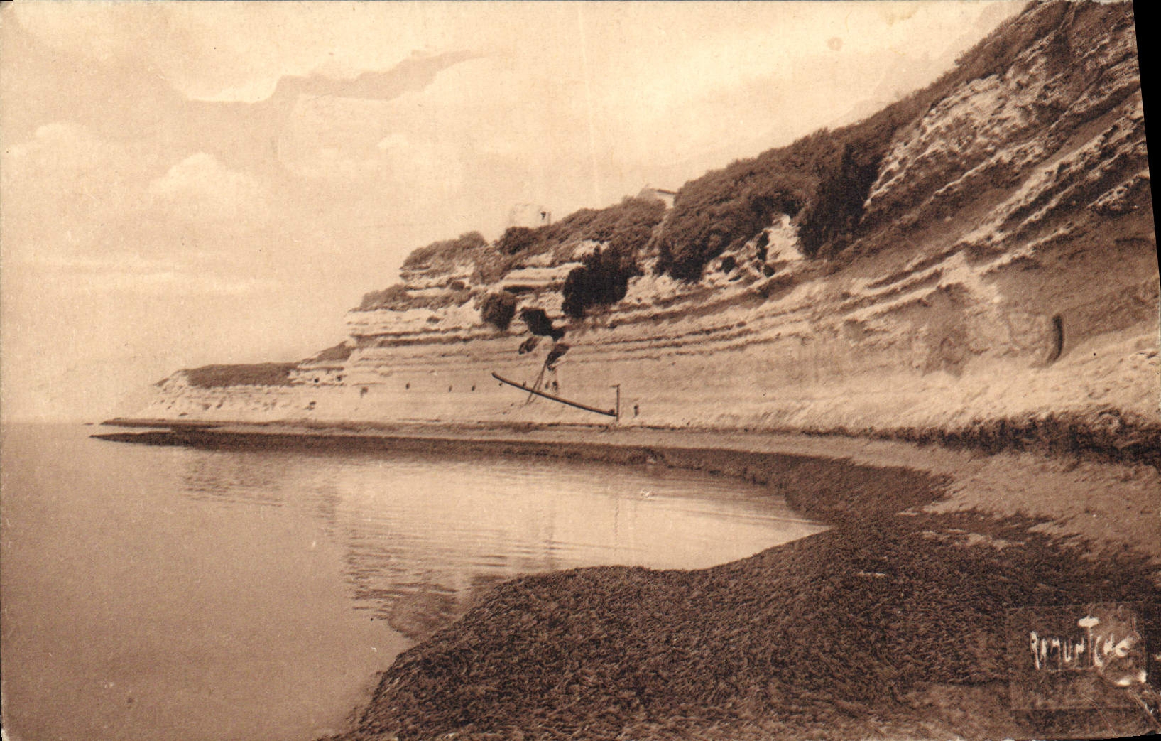 CPA Environs de Royan Grottes de Meschers