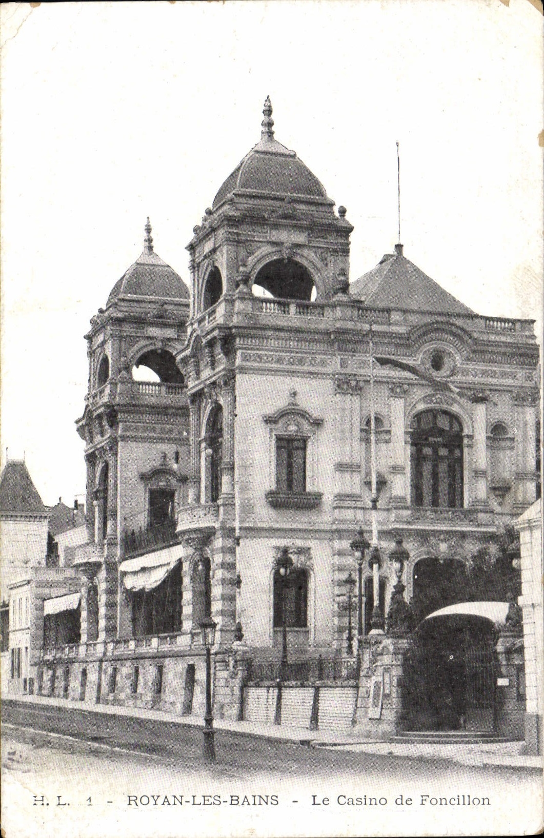 CPA Royan les Bains Le Casinon de Foncillon 