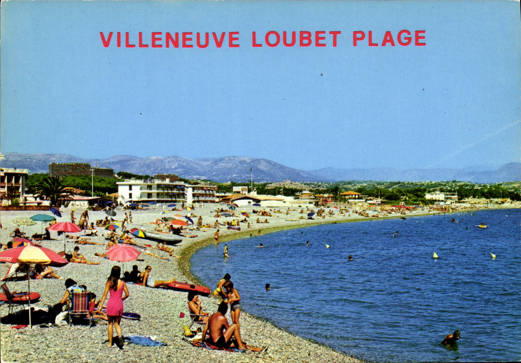 CPM Villeneuve Loubet Plage 
