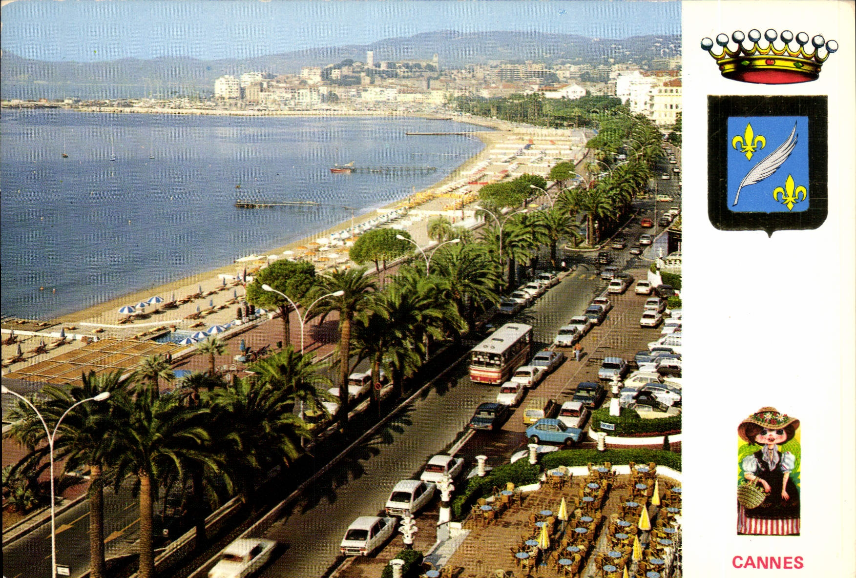 CPM Cannes La Cote d'Azur Inoubliable 