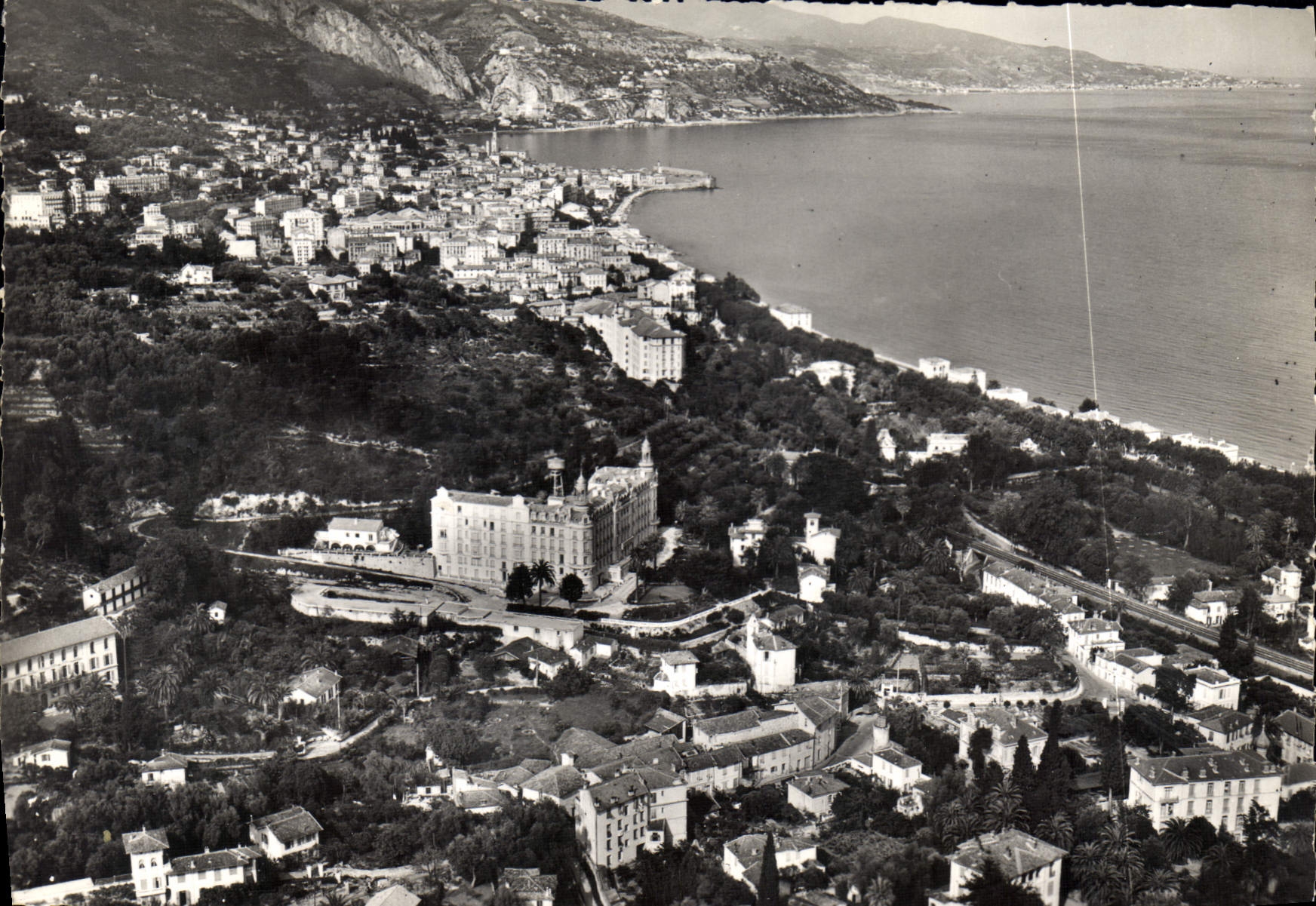 CPM Menton AM Panorama sur Menton et la Cote Italienne