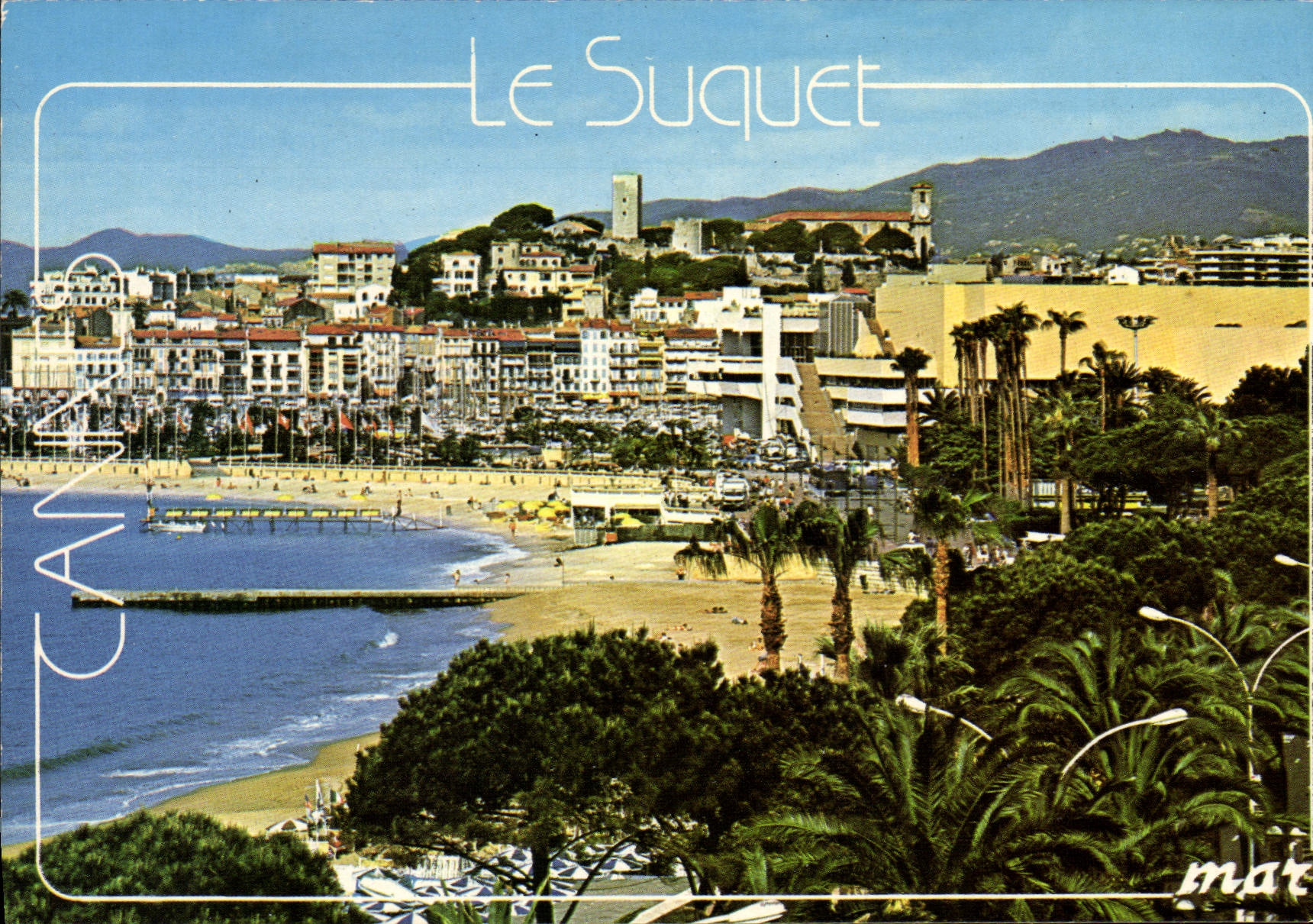 CPM Le Suquet Cannes 