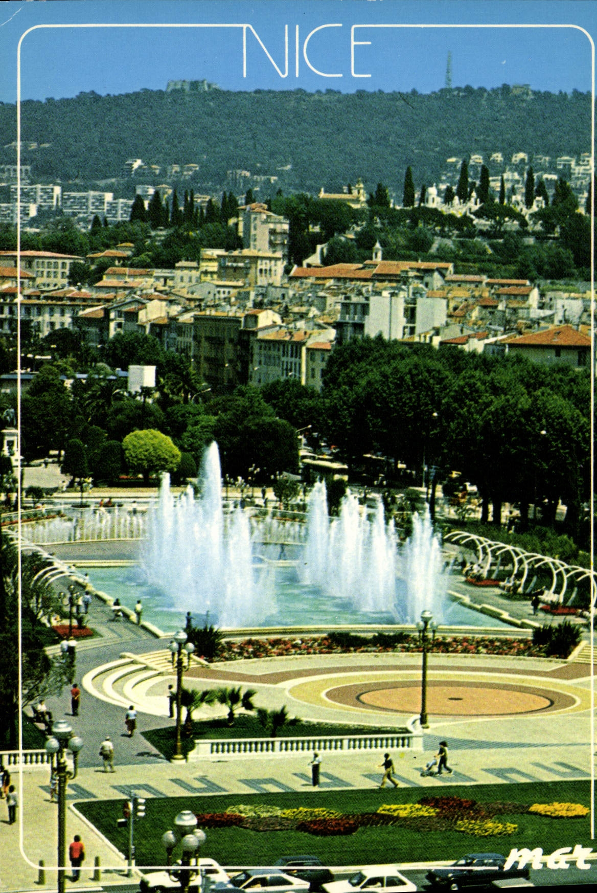 CPM Nice La Cote d'Azur Le Jardin de l'Esplanade du Pallon