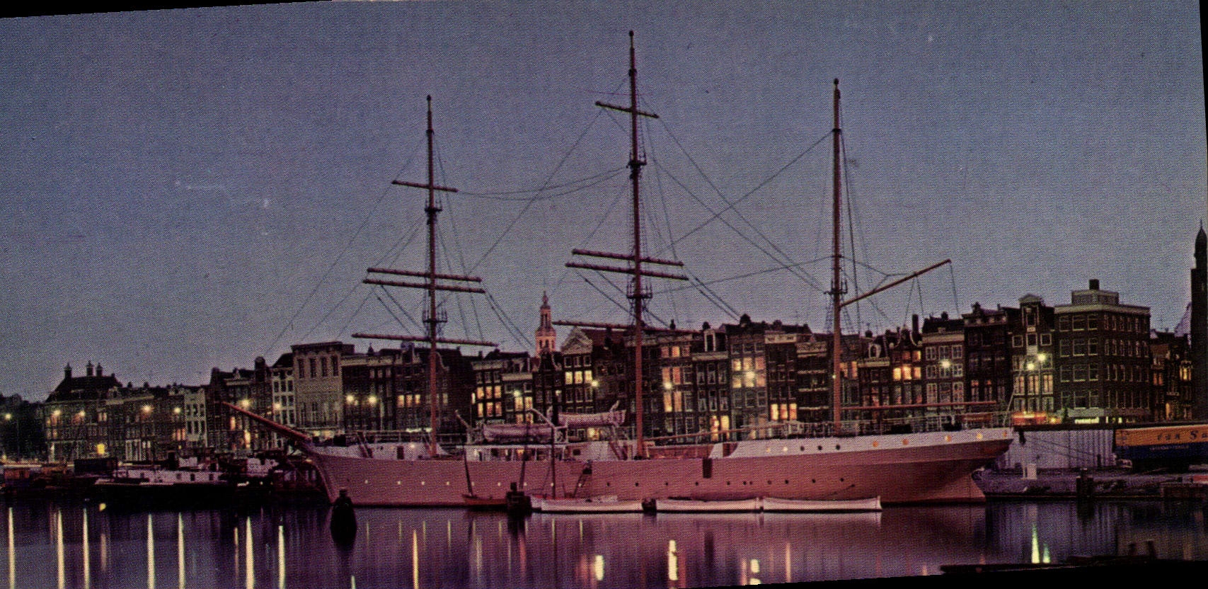 CPM Amsterdam Holland Bateaux