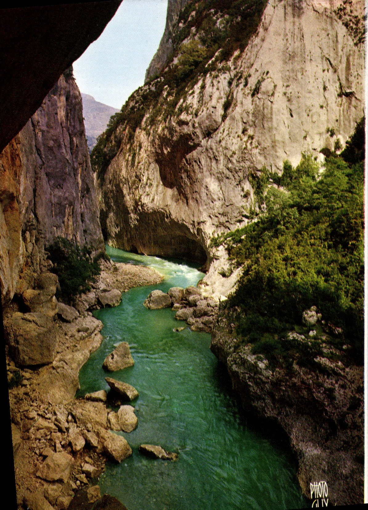 CPM Paysages de France Haute Provence Gorges du Verdon 