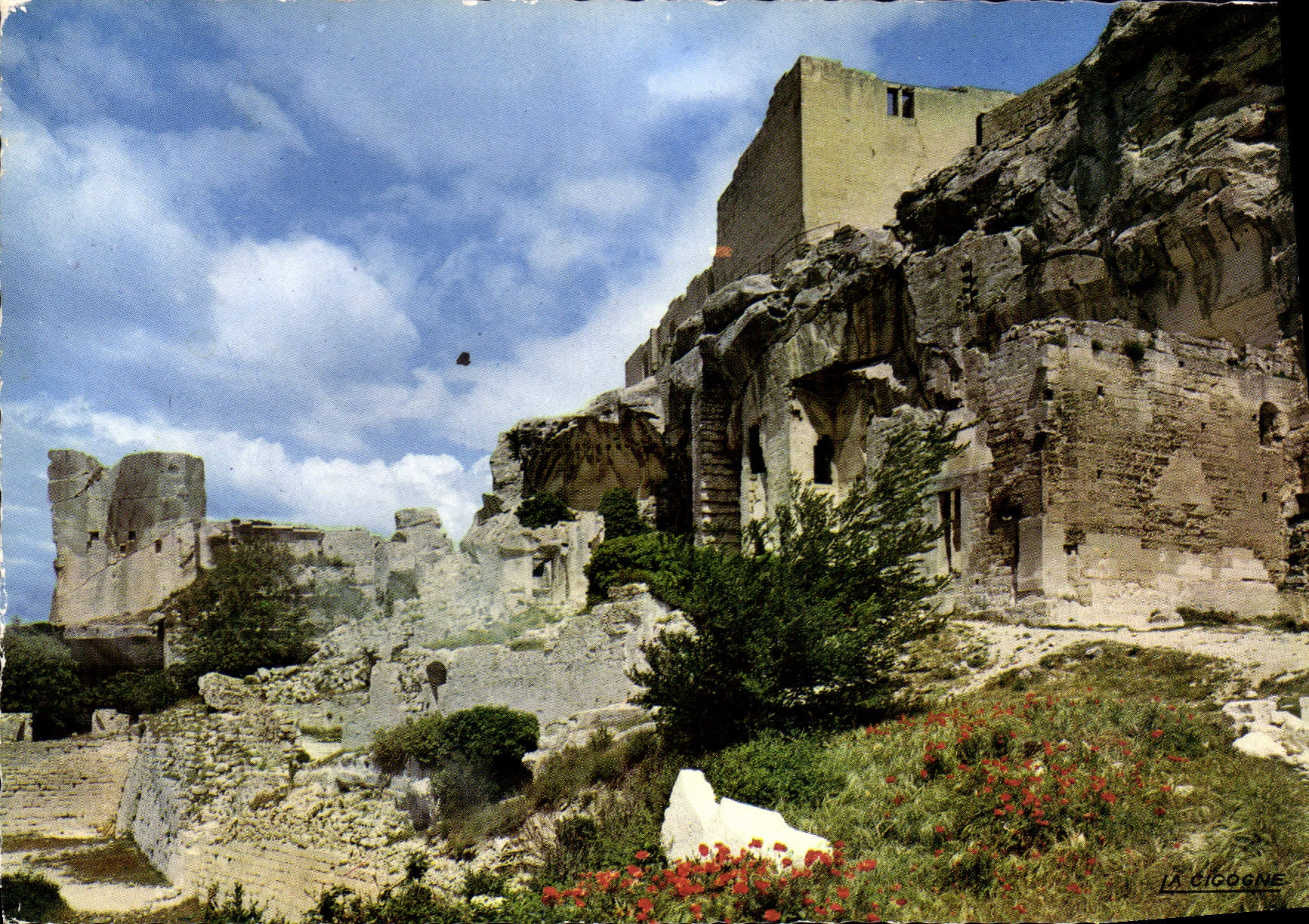 CPM Reflets de Provence les Baux en Provence B du R les ruines du Chateau