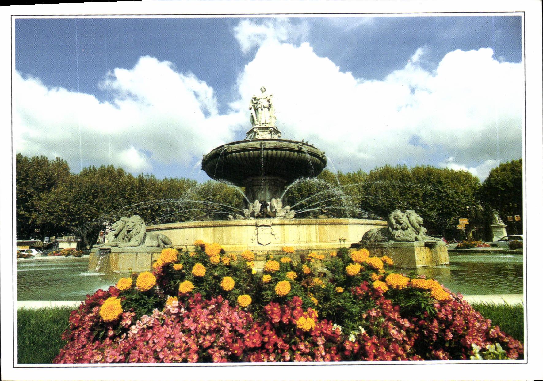 CPM Aix en Provence la Grande Fontaine 