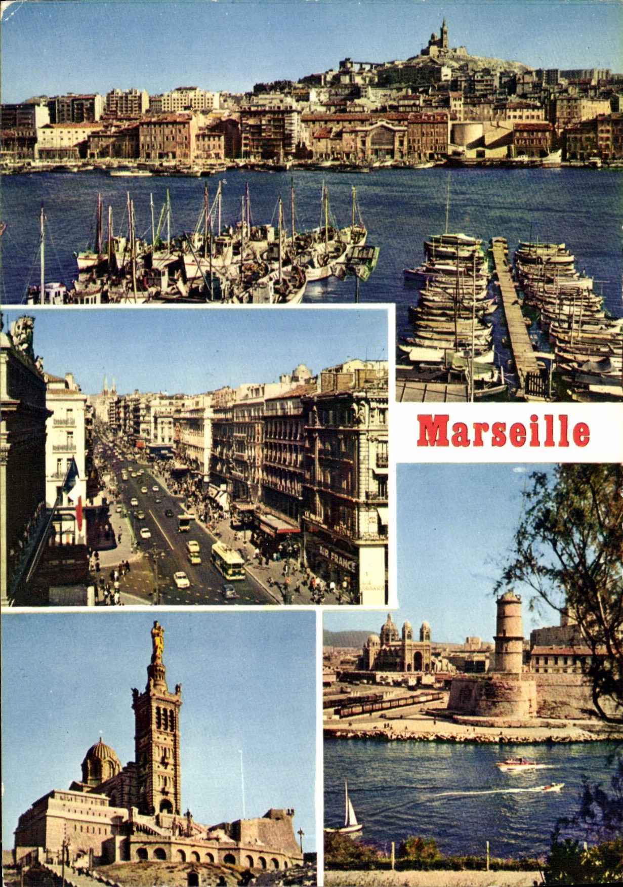 CPM Reflets de Provence Marseille B du R 