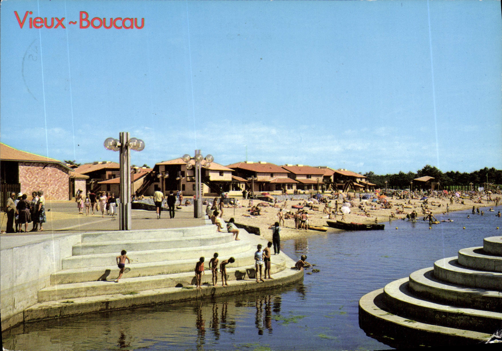 CPM Vieux Boucau Port dl'Albret le Mail et la Plage 