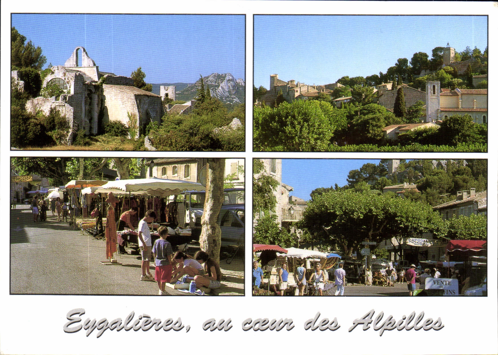 CPM Eygalieres au coeur des Alpilles