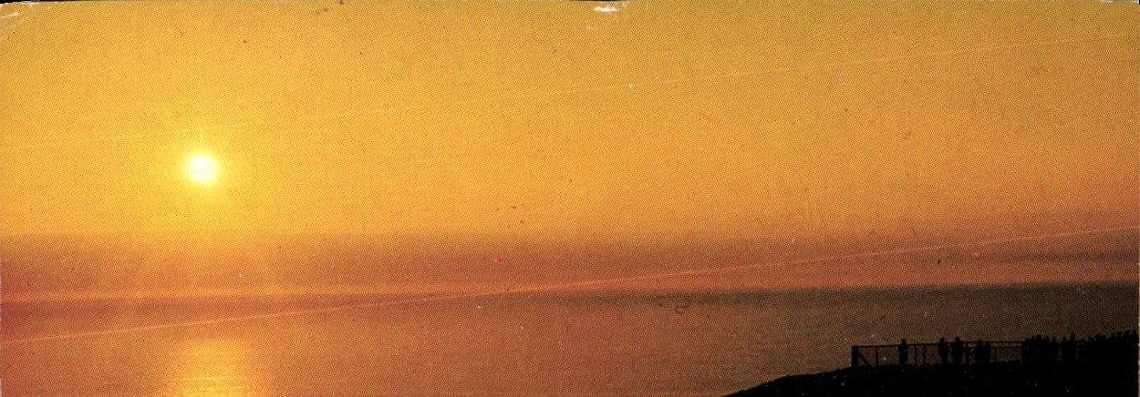 CPM Norvege Le soleil de minuit la Cap Nord 