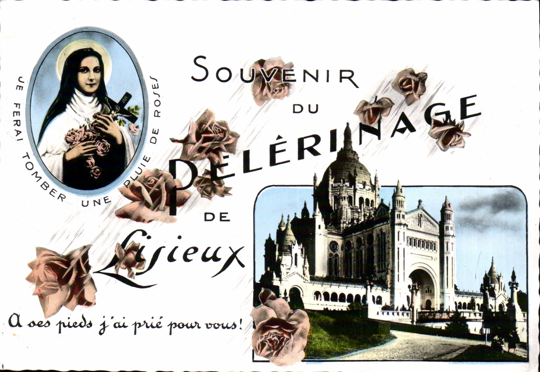 CPM Souvenir du Delerinage de Lisieux 