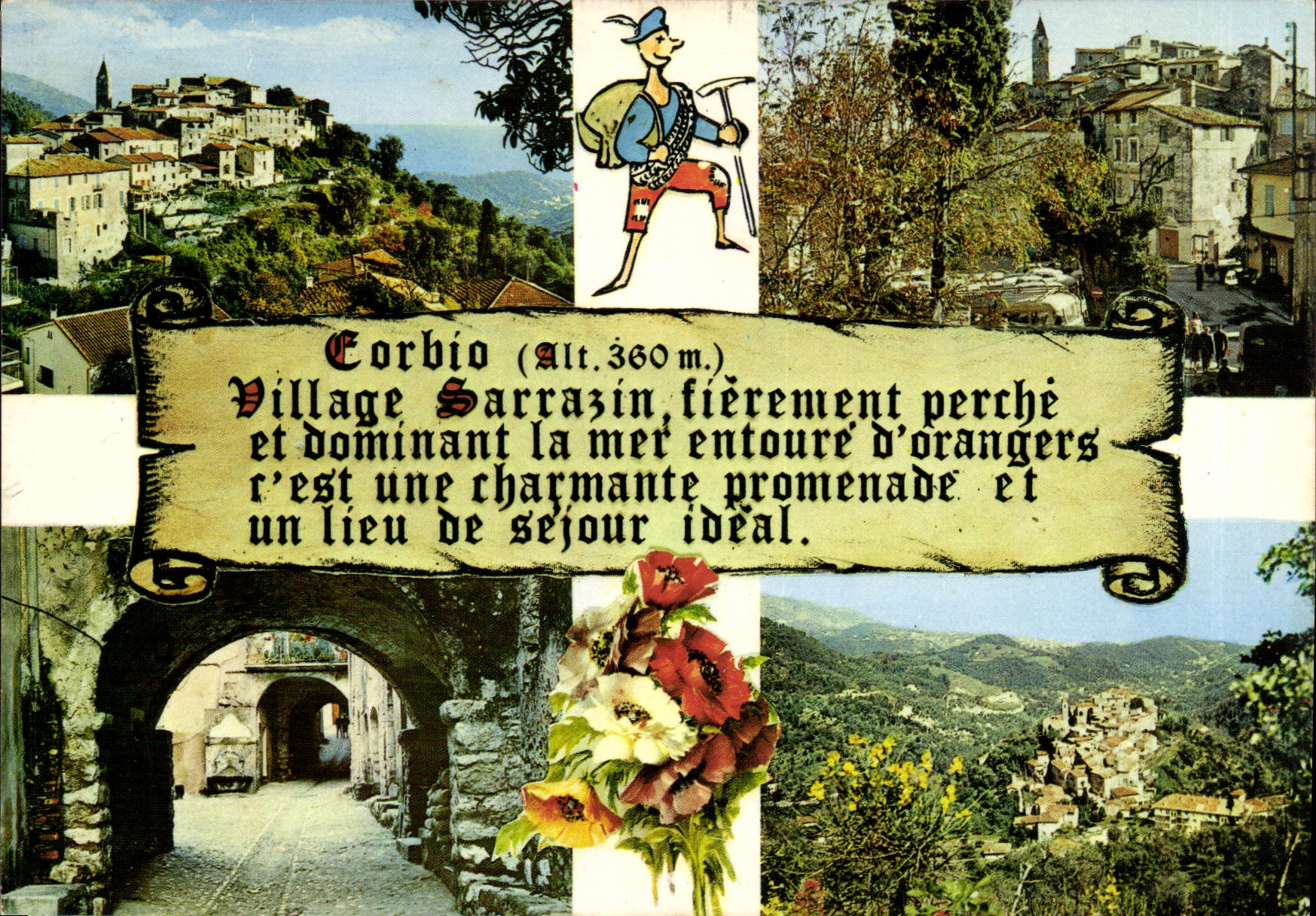 CPM La Cote d'Azur Gorbio 