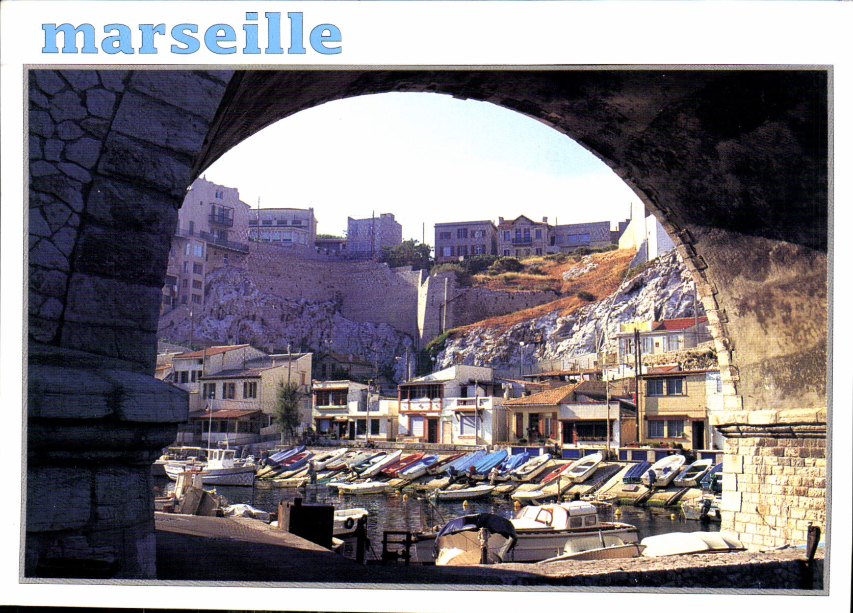 CPM Marseille Bouches du Rhone France le Vallon des Auffes 