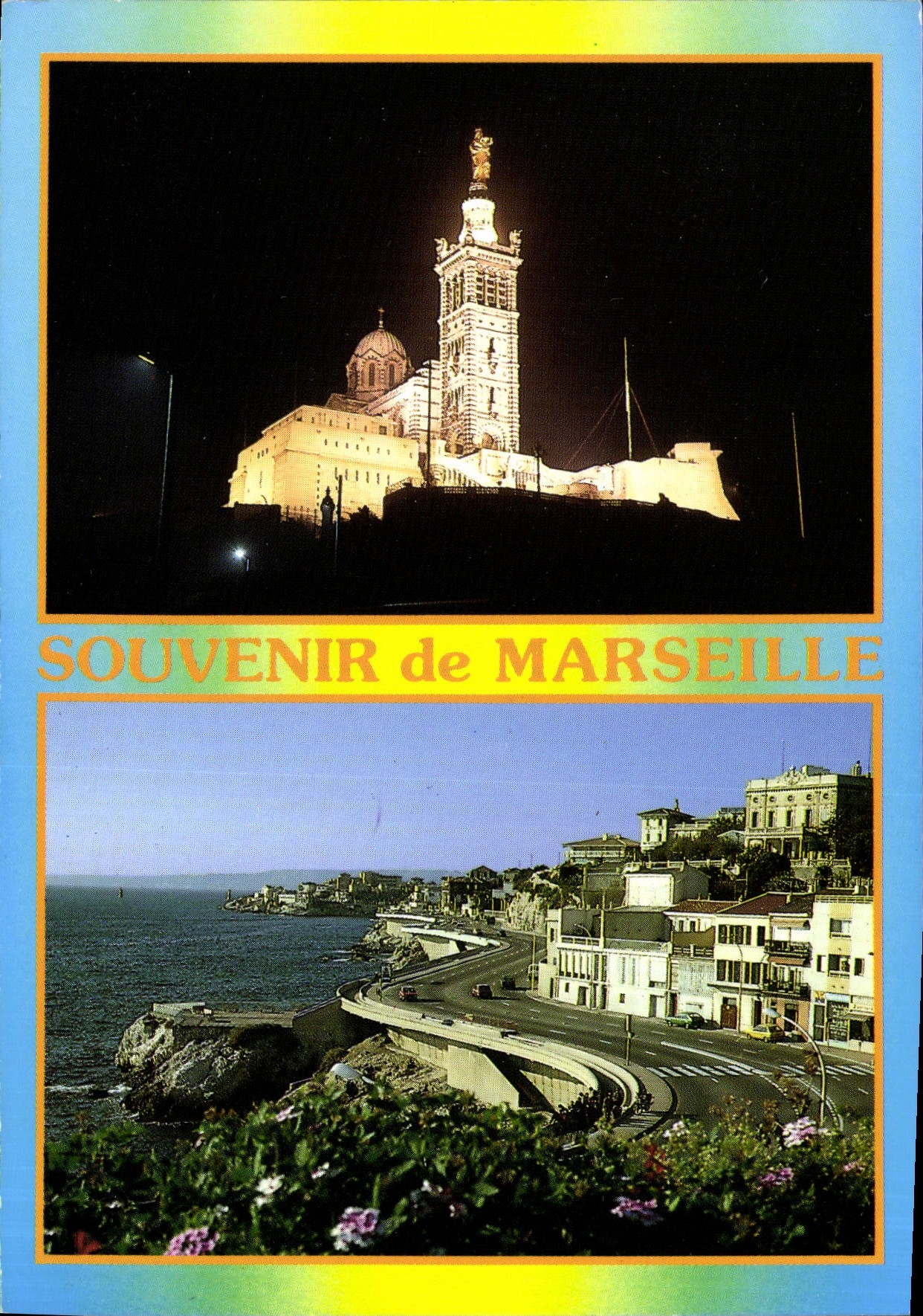 CPM N D de la Garde la Corniche Marseille 