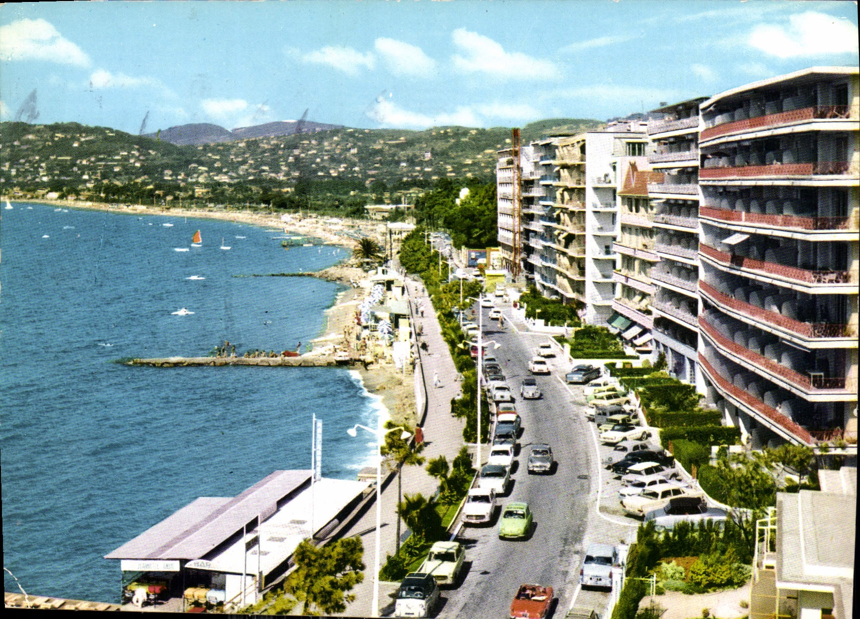 CPM Cote d'Azur Juan les Pins 