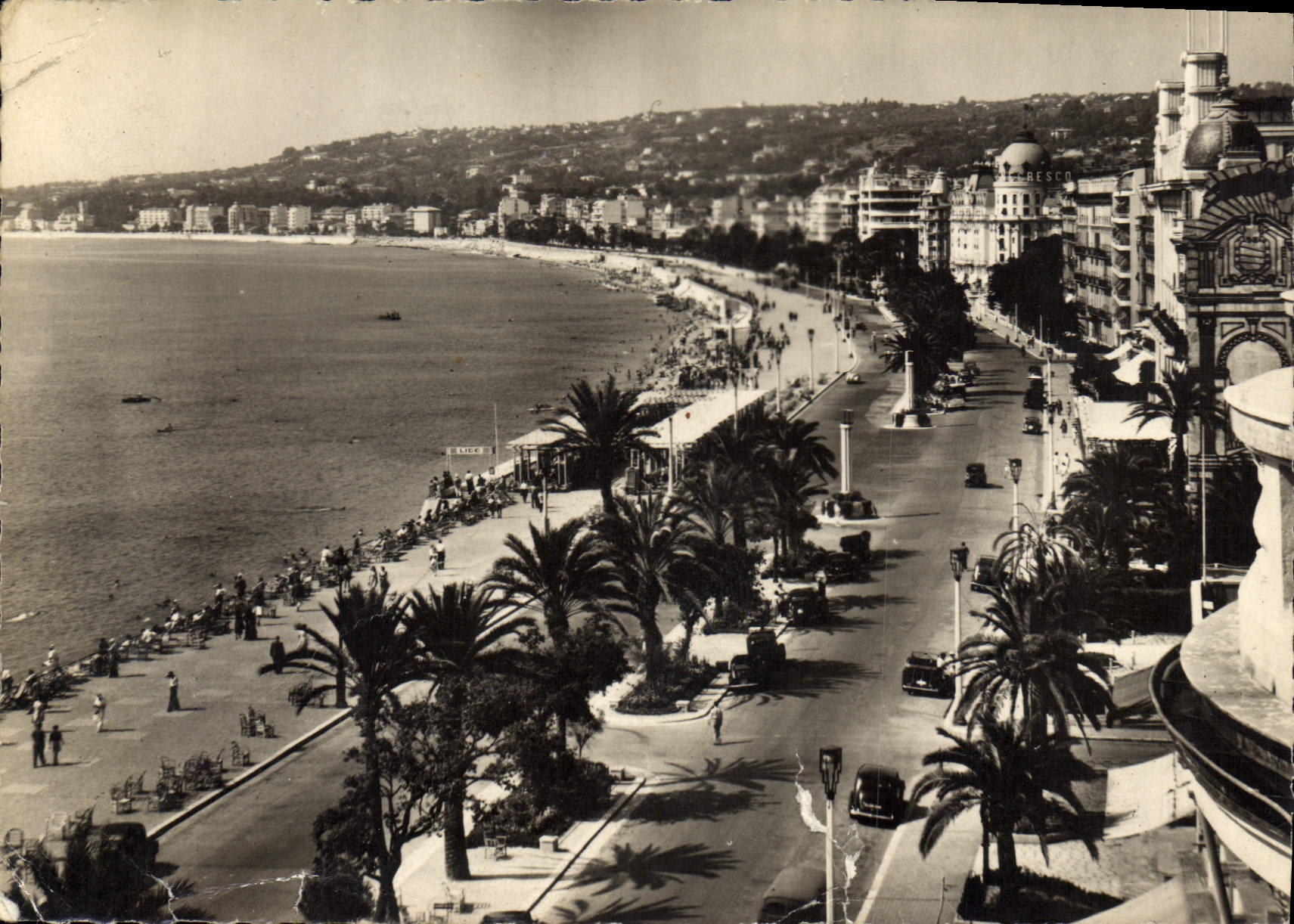 CPM La Cote d'Azur Nice la Promenade des Anglais 