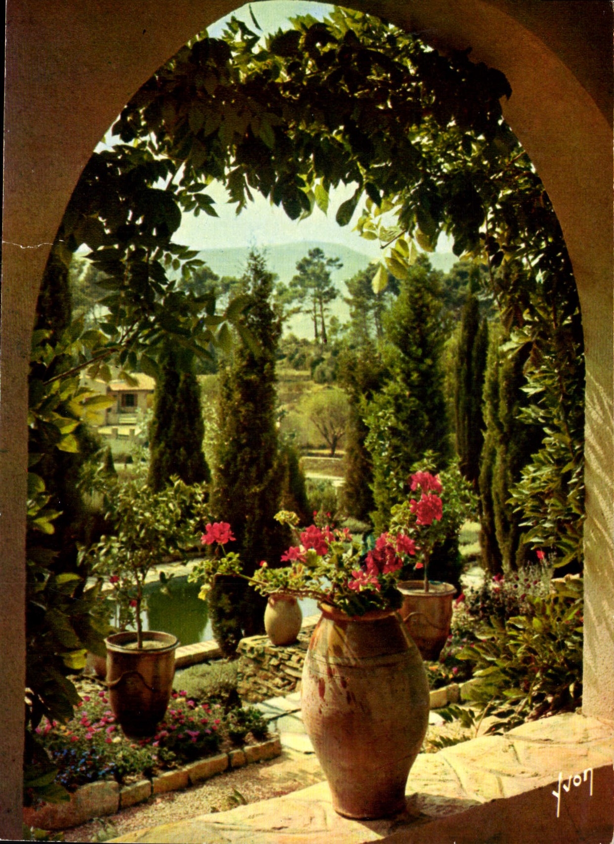 CPM La Cote d'Azur miracle de la nature Jardin Provencal