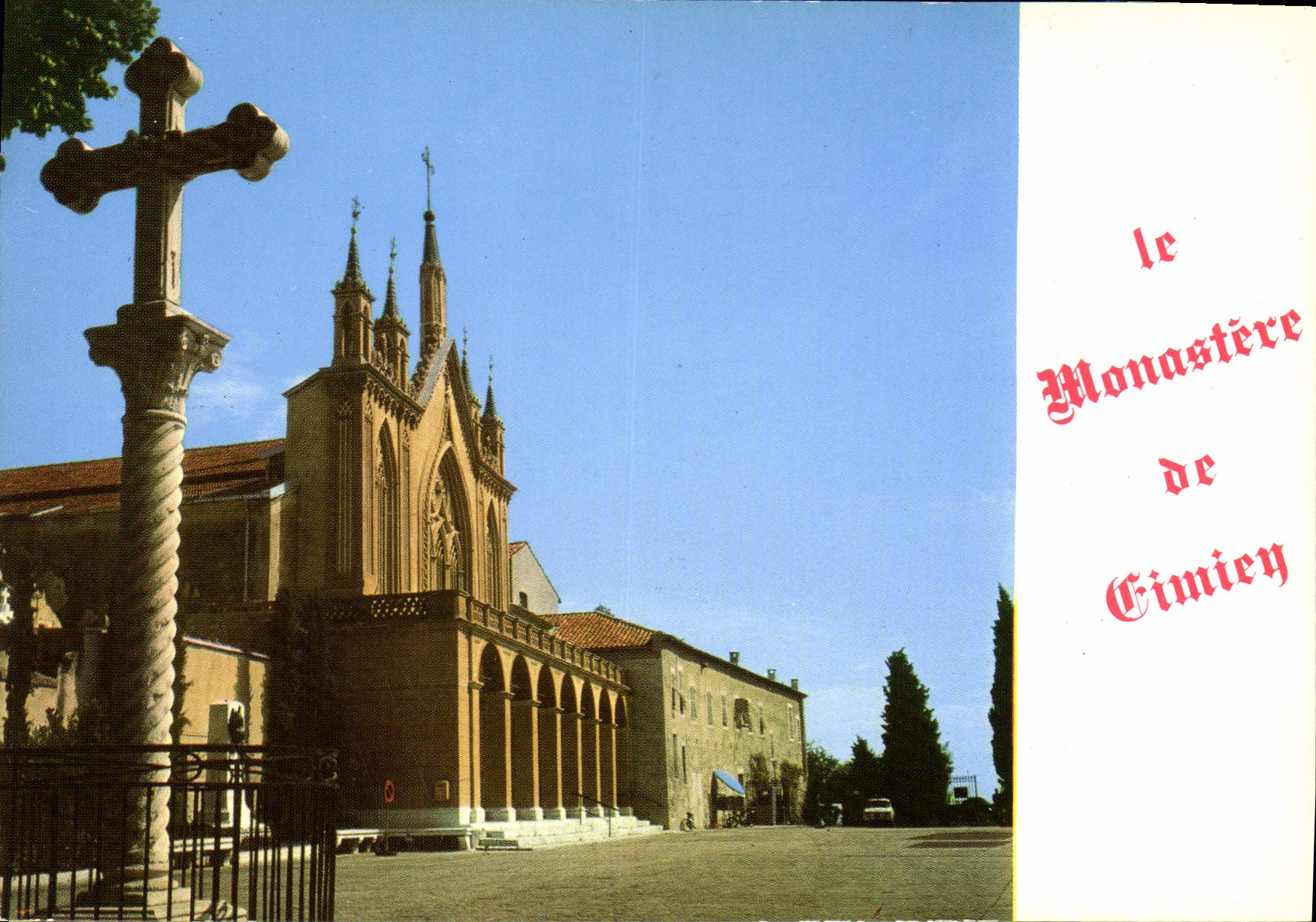 CPM Nice l'Eglise du Monastere de Cimiez