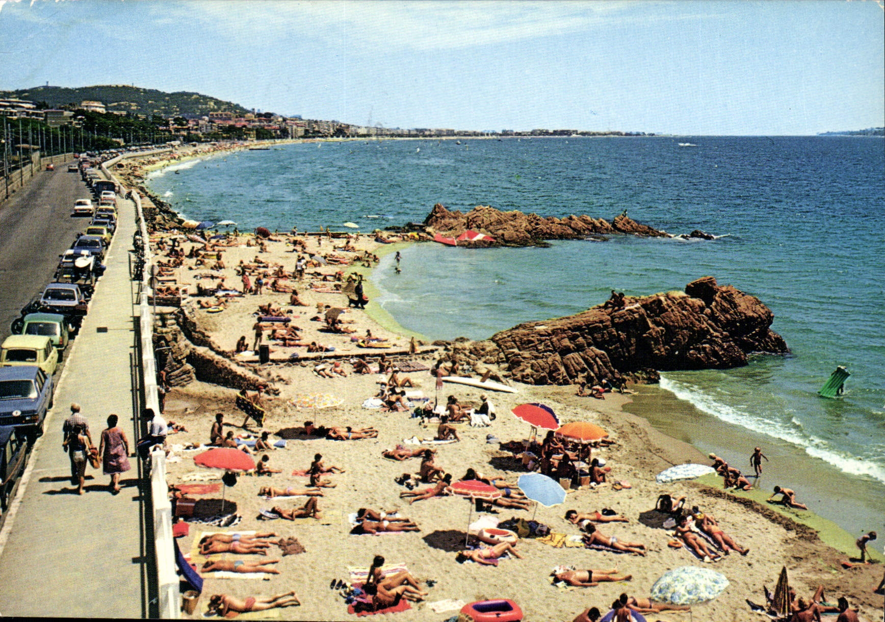 CPM La Cote d'Azur cannes la Bocca la plage 