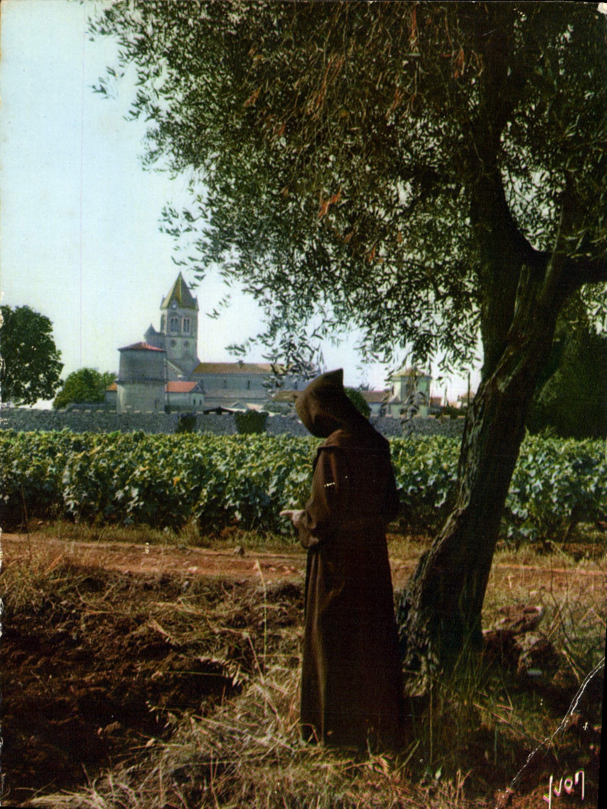 CPM Abbaye de Notre Dame de Lerins Ile Saint Honorat Cannes A M Meditation 