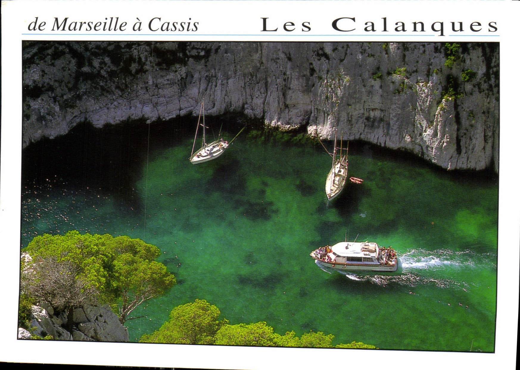CPM De Marseille a Cassis Les Calanques 