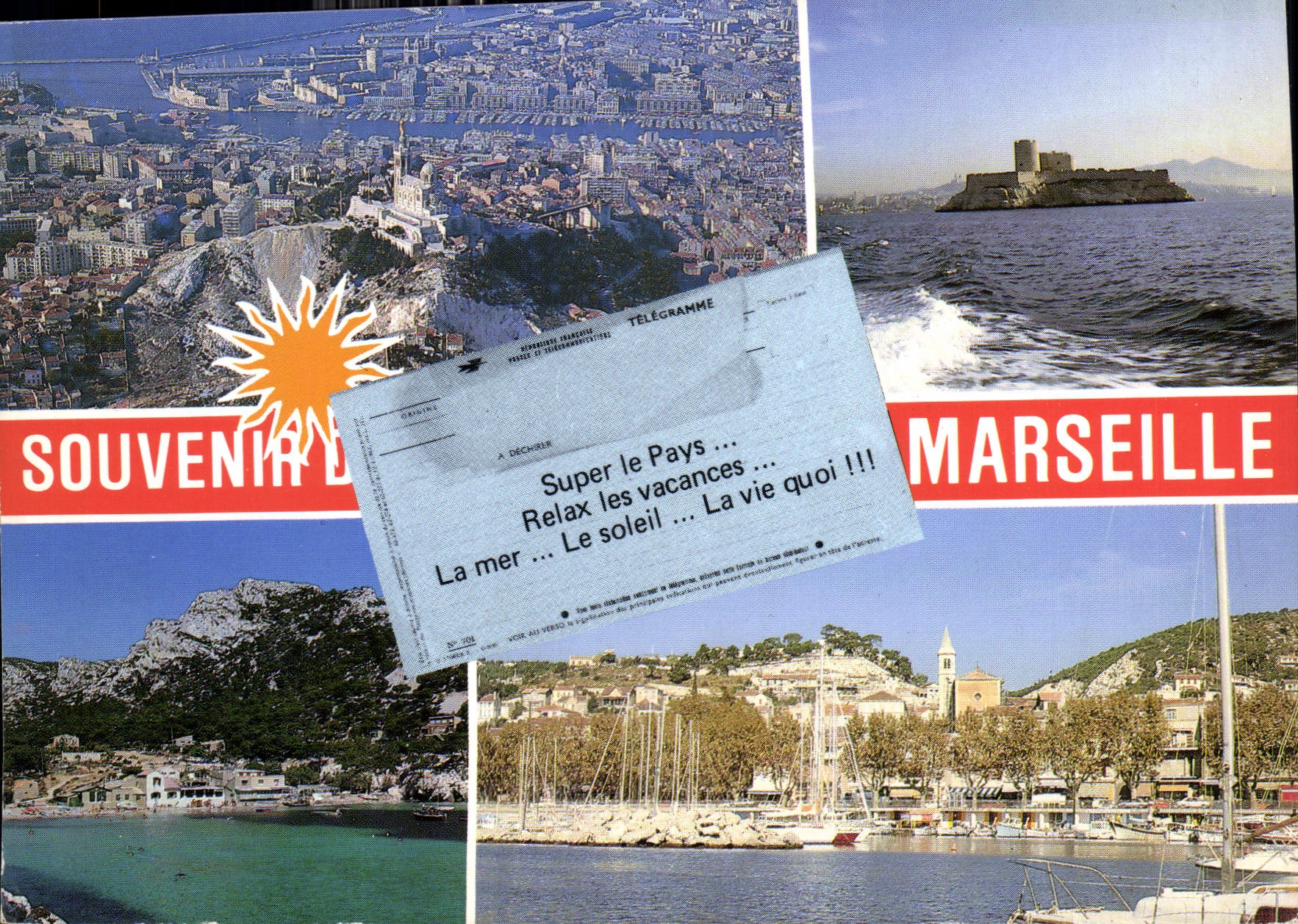 CPM Calanque de Sormiou l'estaque plage la vierge le chateau d'If 