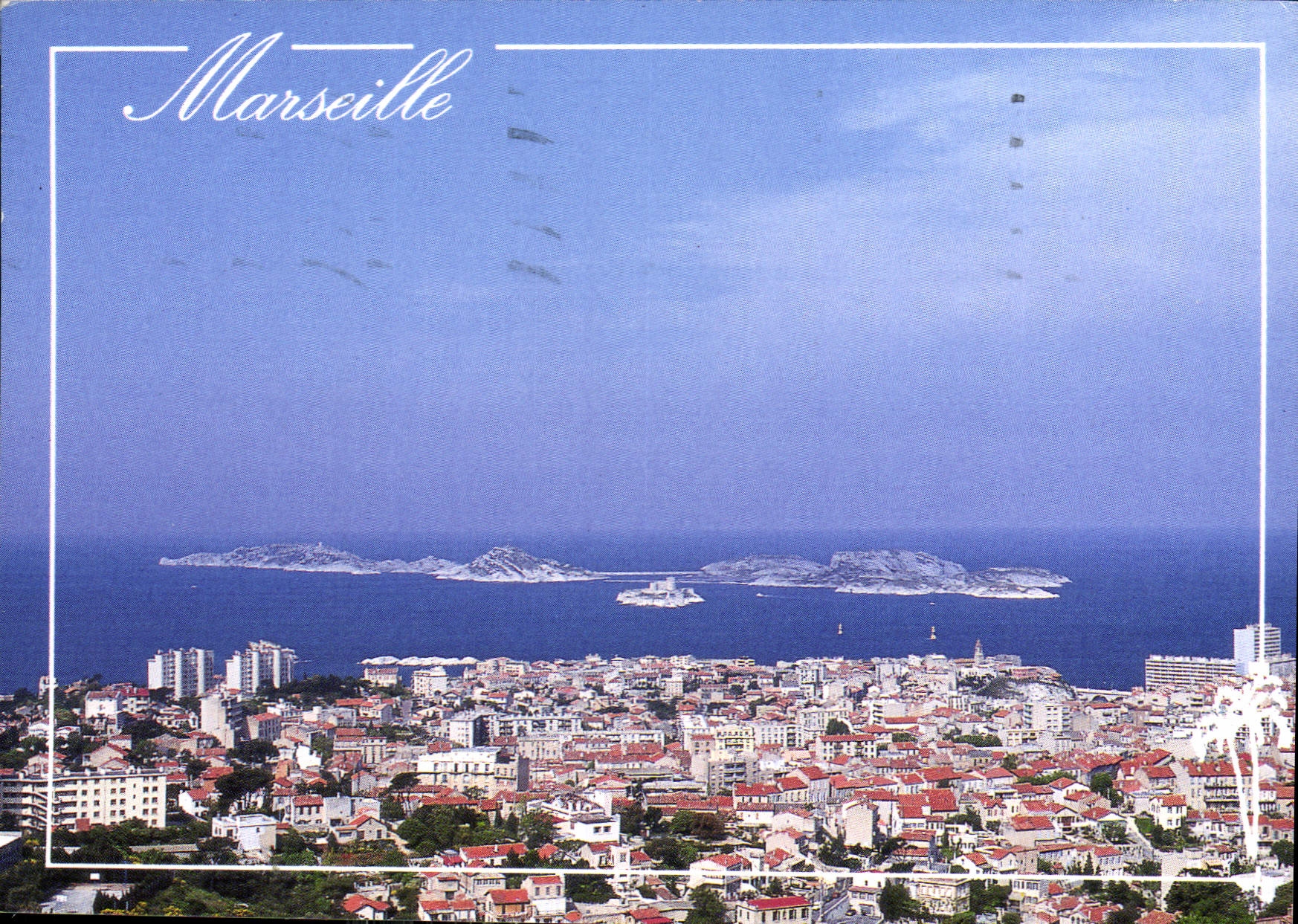 CPM La Provence et ses Charmes Marseille le Chateau d'If et les iles du Frioul