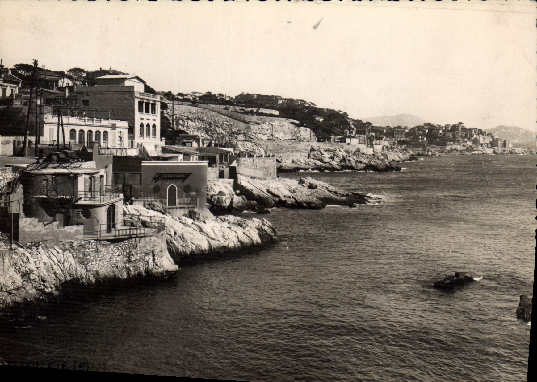 CPM Marseille Promenade de la Corniche Maldorme