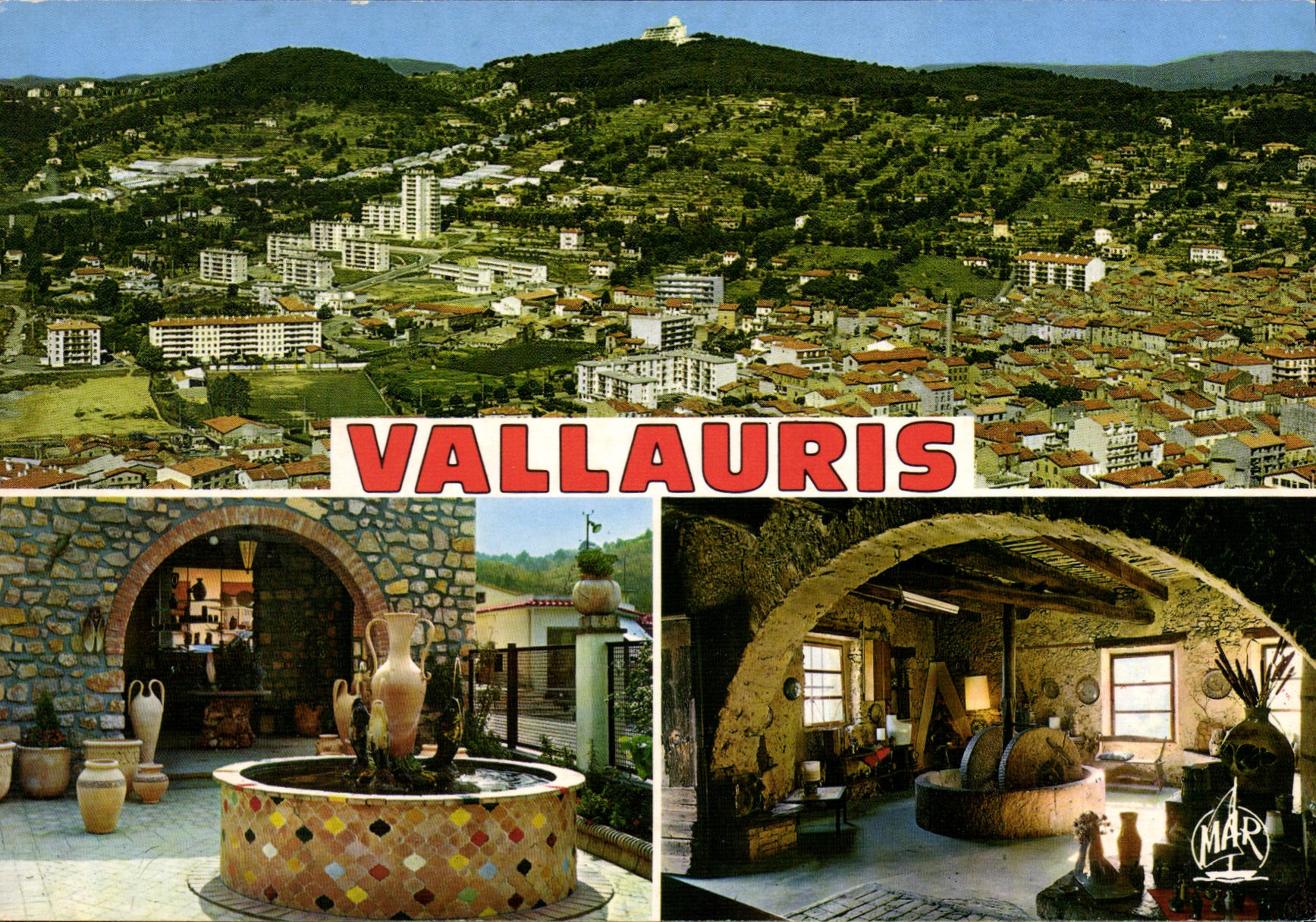 CPM La Cote d'Azur Vallauris Centre Mondial de la Poterie 