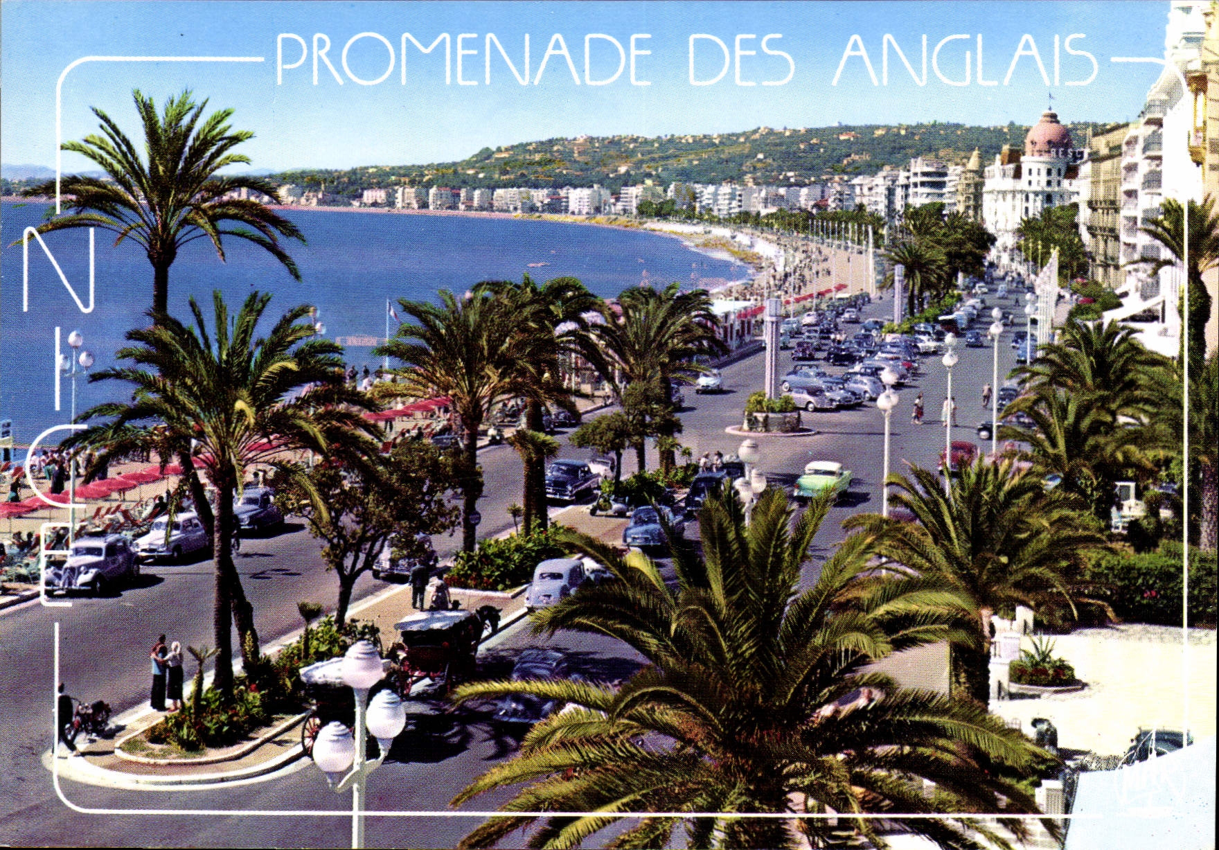 CPM Cote d'Azur French Riviera Nice La Promenade des Anglais