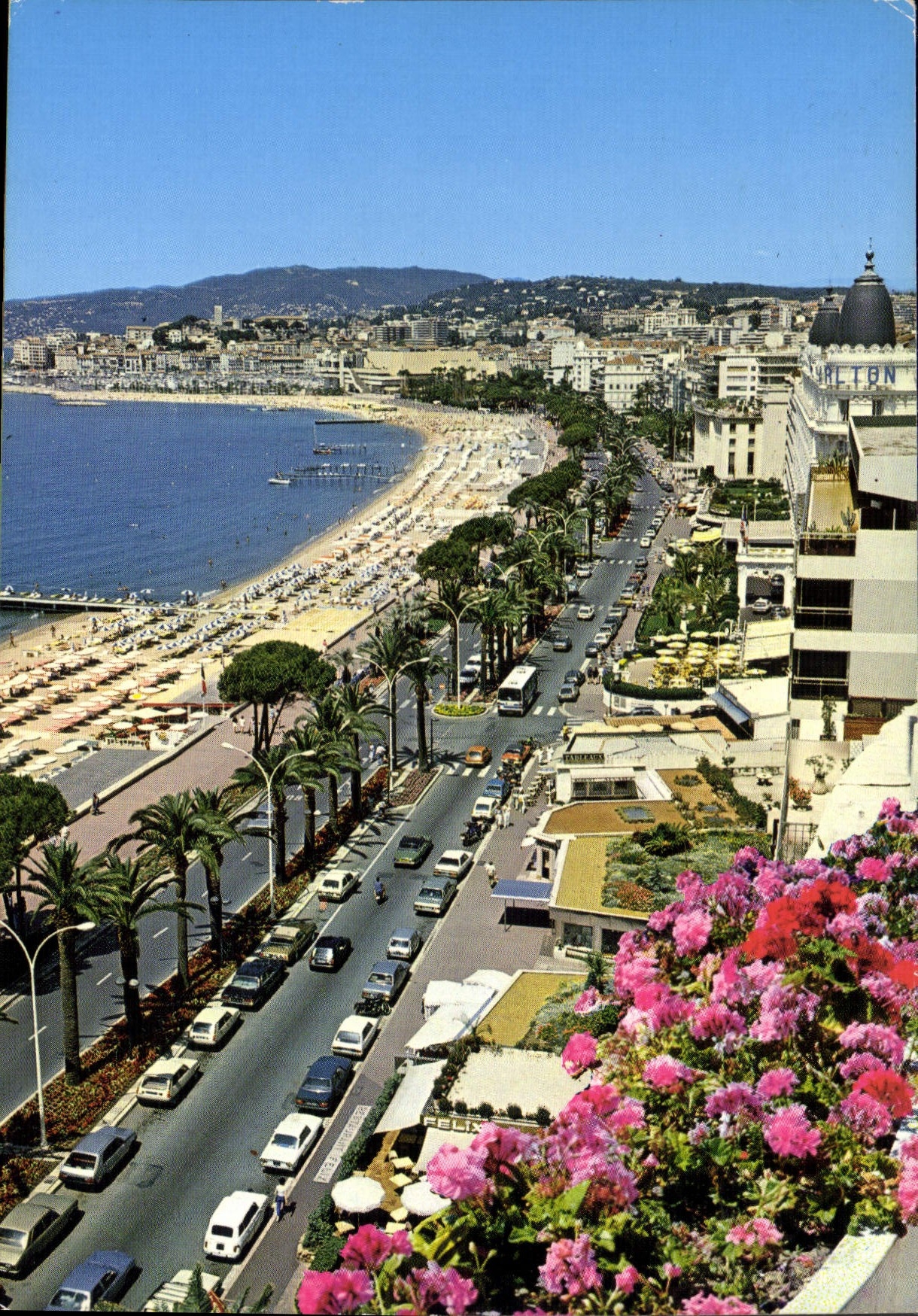 CPM Cote d'Azur French Riviera Cannes Alpes Maritimes La Croisette et les plages 