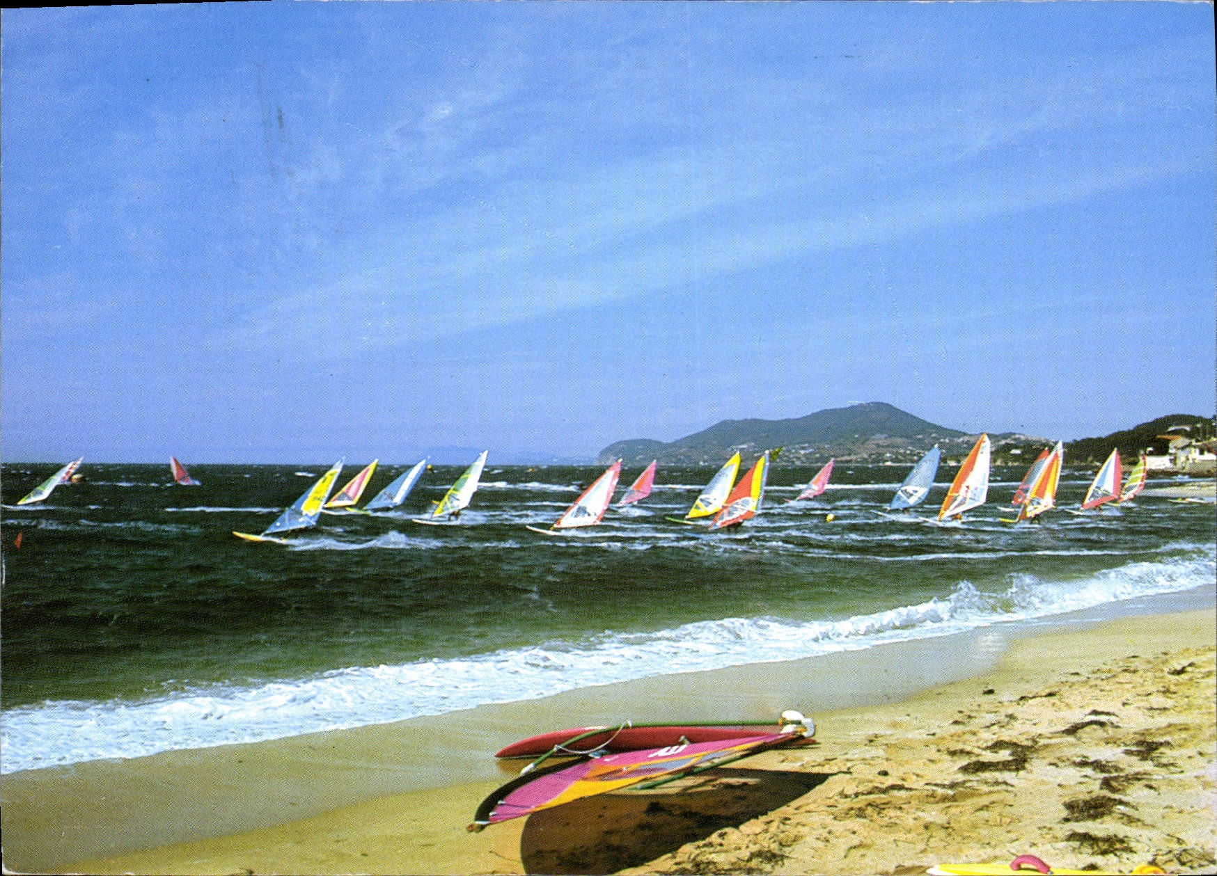 CPM Lumiere et Beaute de la Cote d'Azur Championnat des fun boards Planches a voile