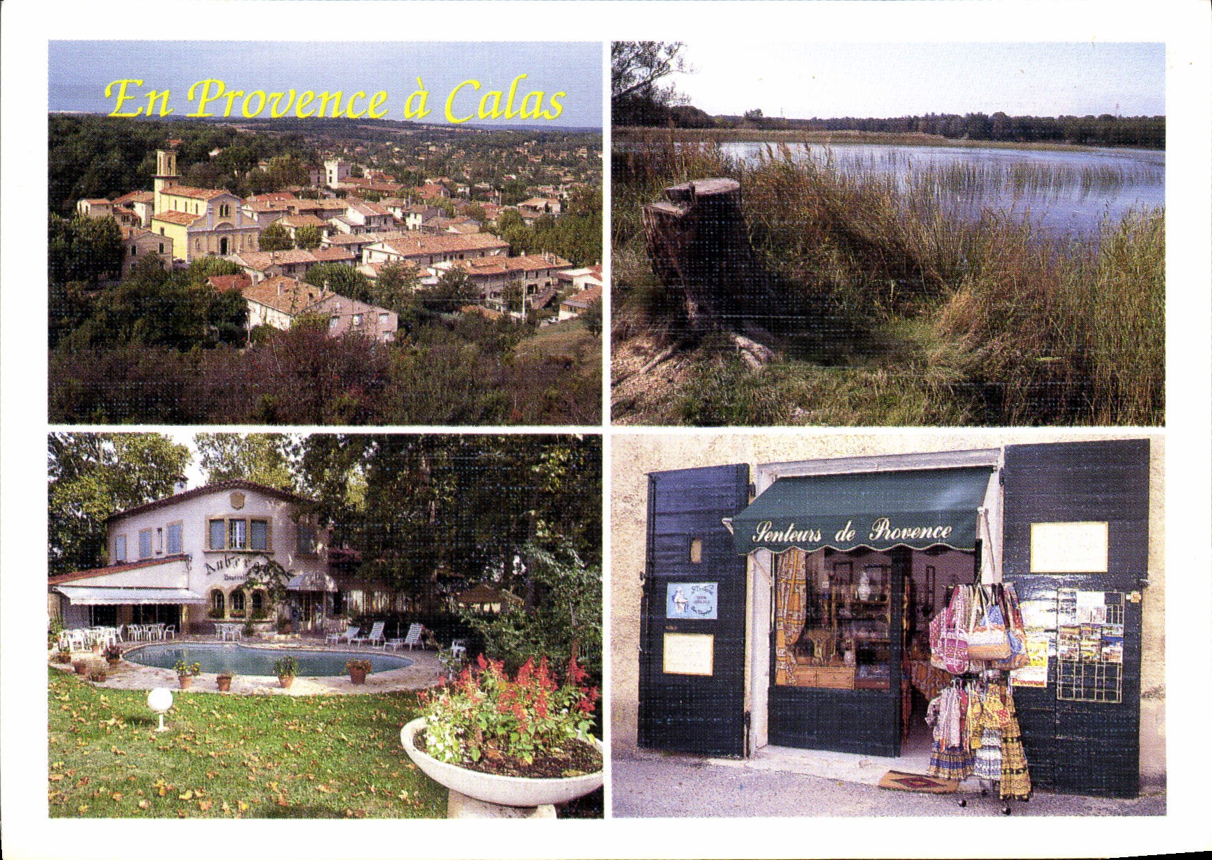 CPM Lumiere et beaute de la Provence Calas Le Village pittoresque 