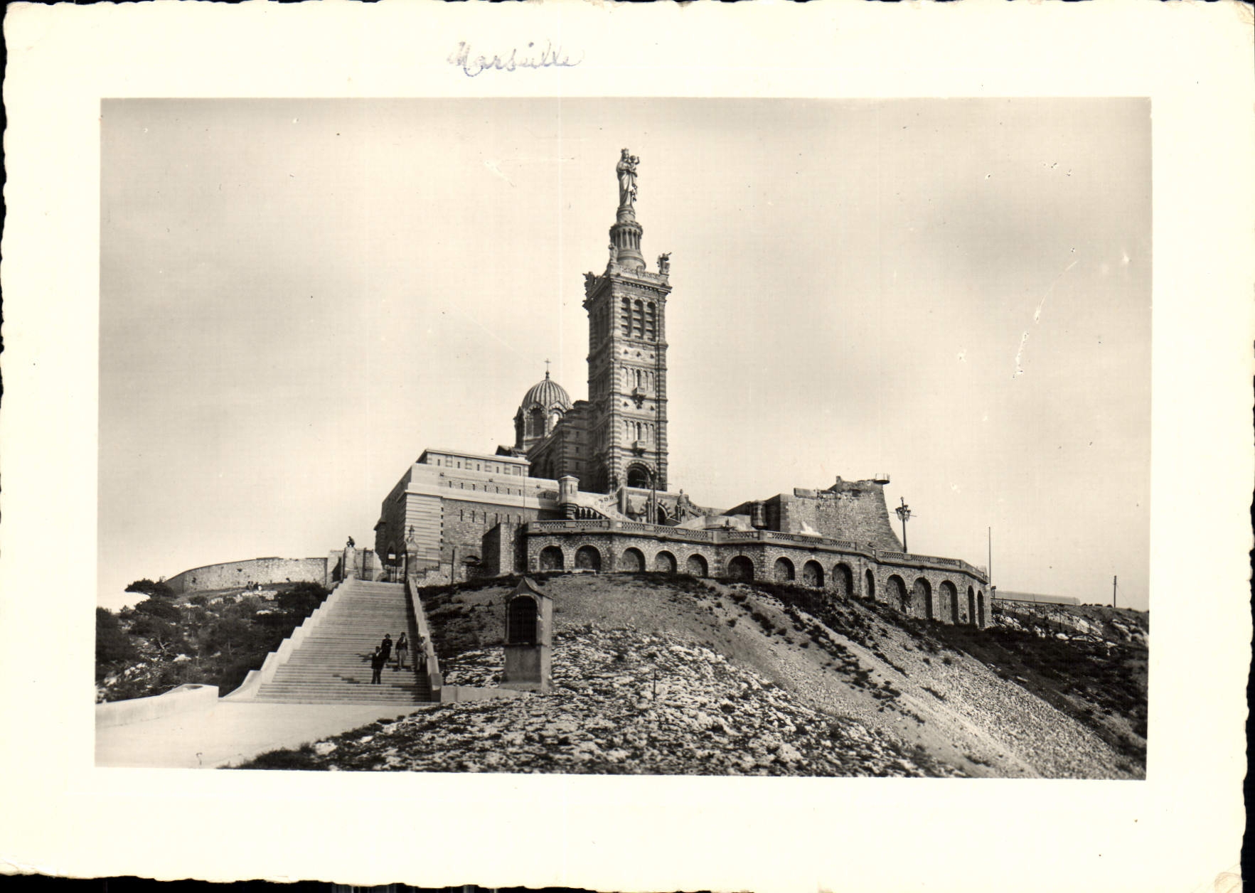 CPM Marseille Basilique de Notre Dame de la Garde 