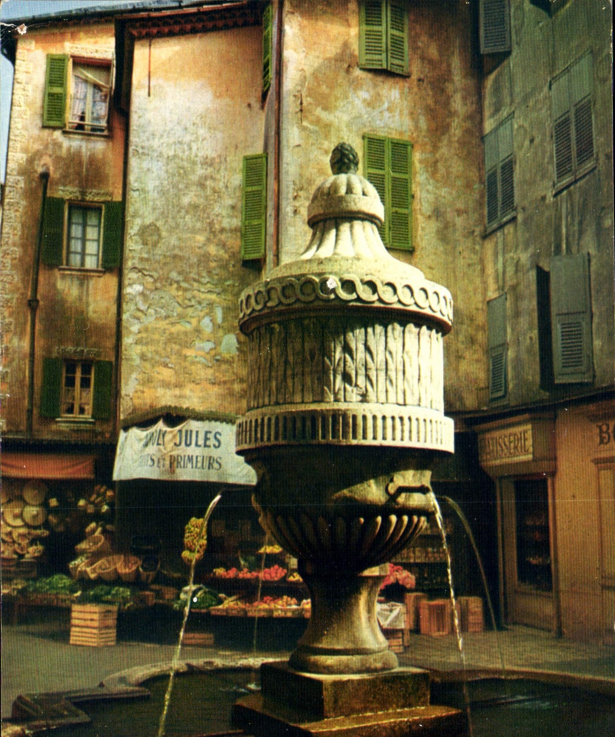 CPM Couleurs et lumiere de France la Cote d'Azur miracle de la nature Vence Alpes Maritimes Place du