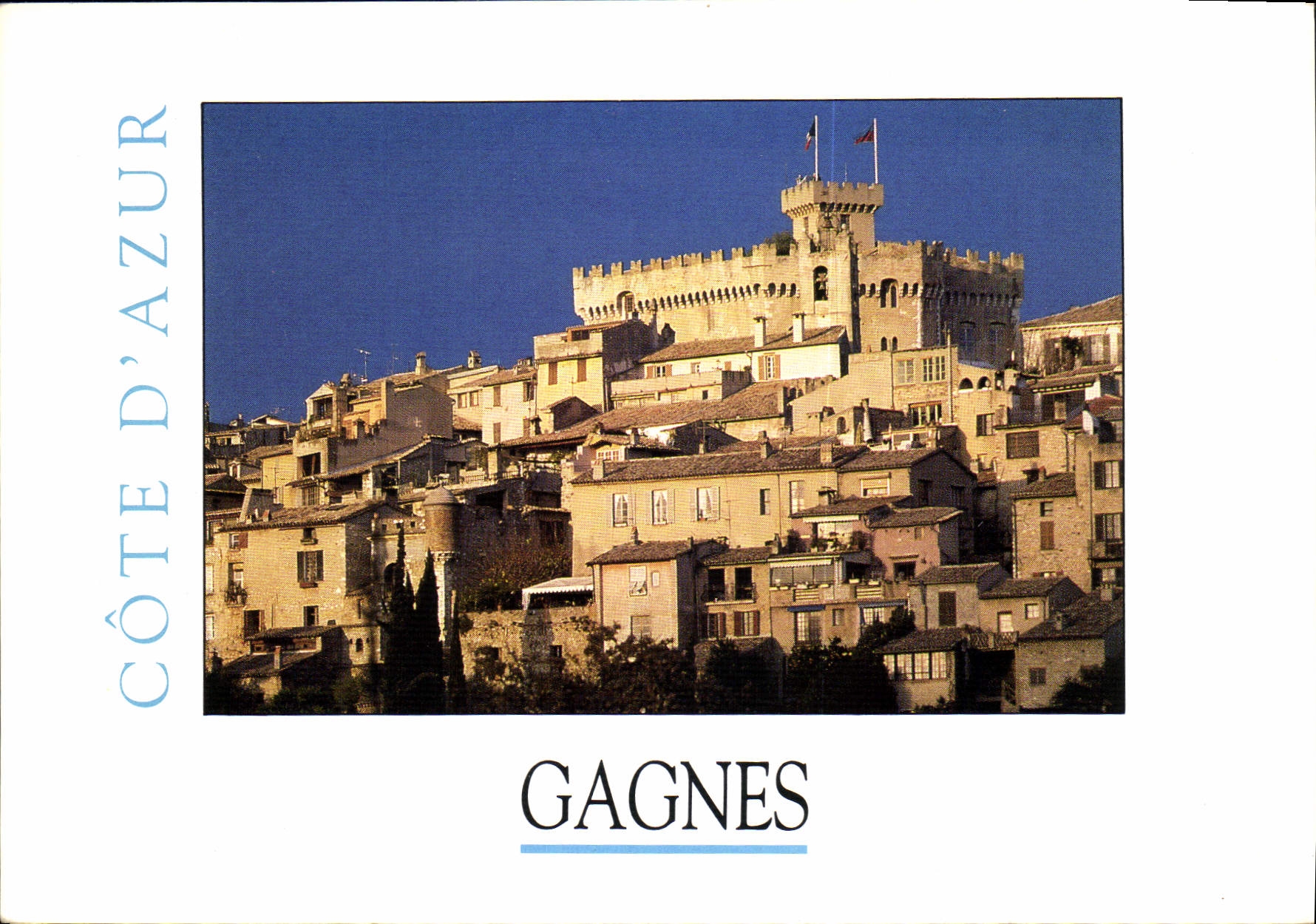 CPM Cote d'Azur Le vieux Cagnes 