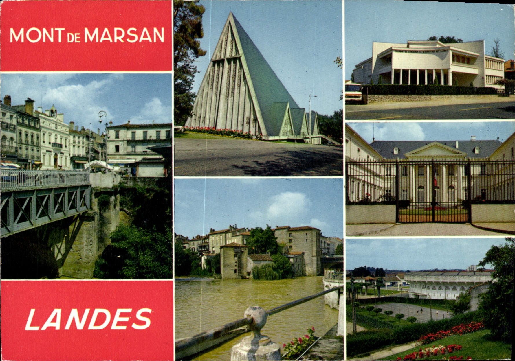 CPM Mont de Marsan Landes 