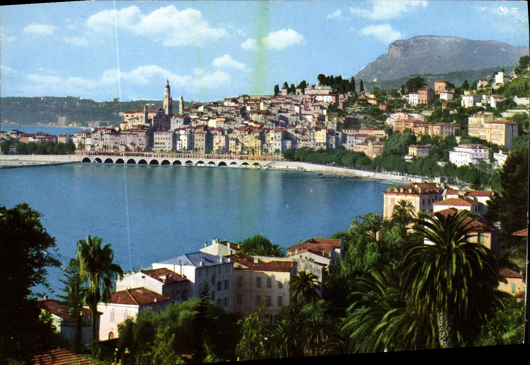 CPM Menton vu de garavan 