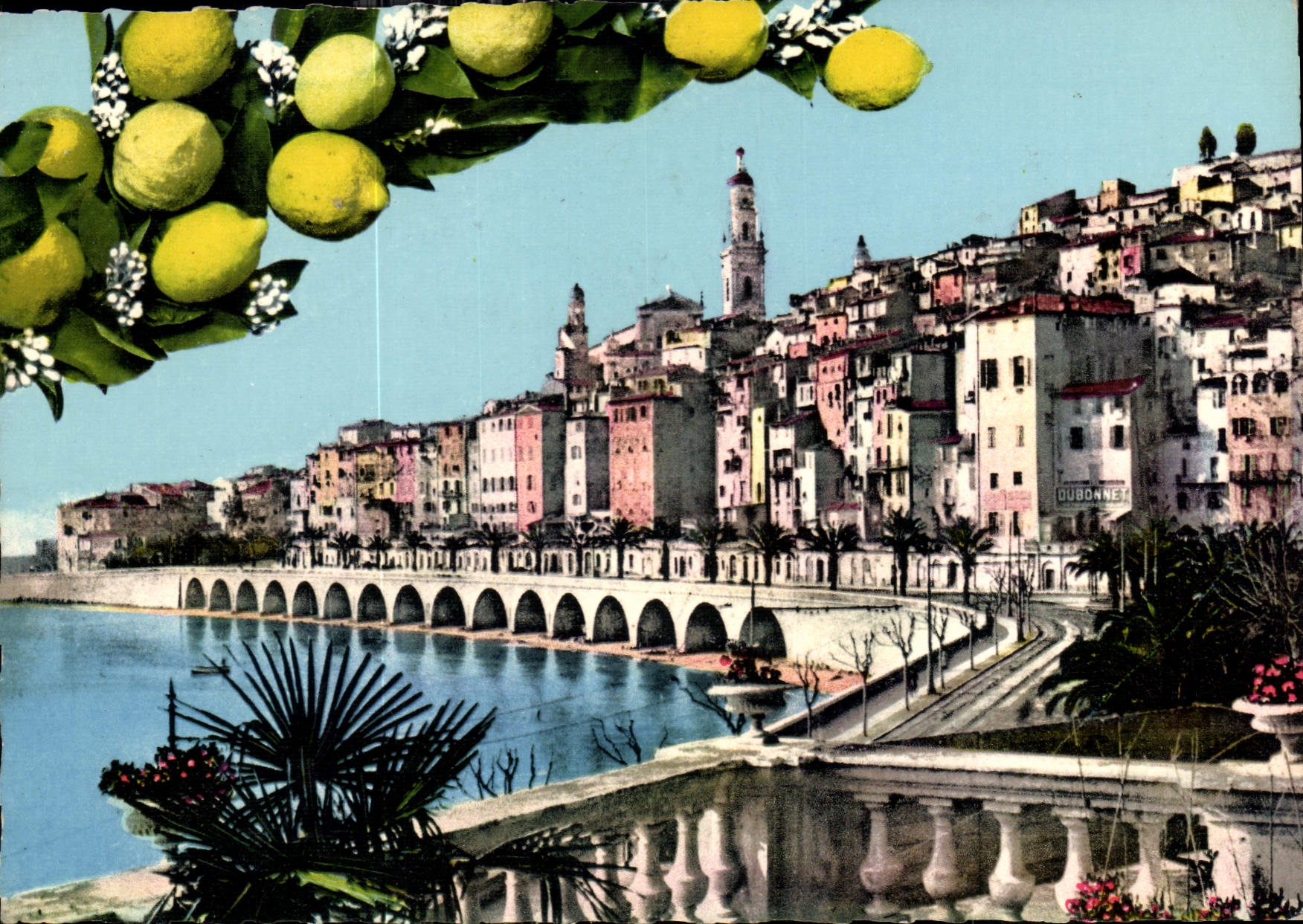 CPM Menton A M Vue generale sur la ville