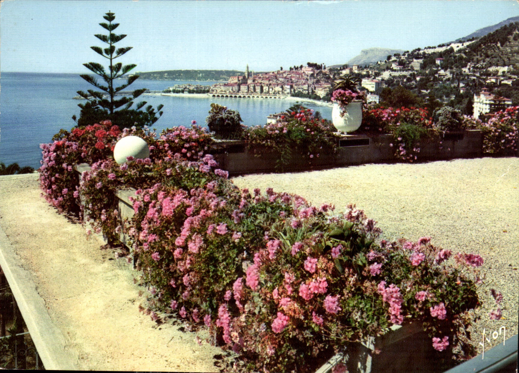 CPM Couleurs et lumiere de France la Cote d'Azur miracle de la nature Menton Alpes MAritimes