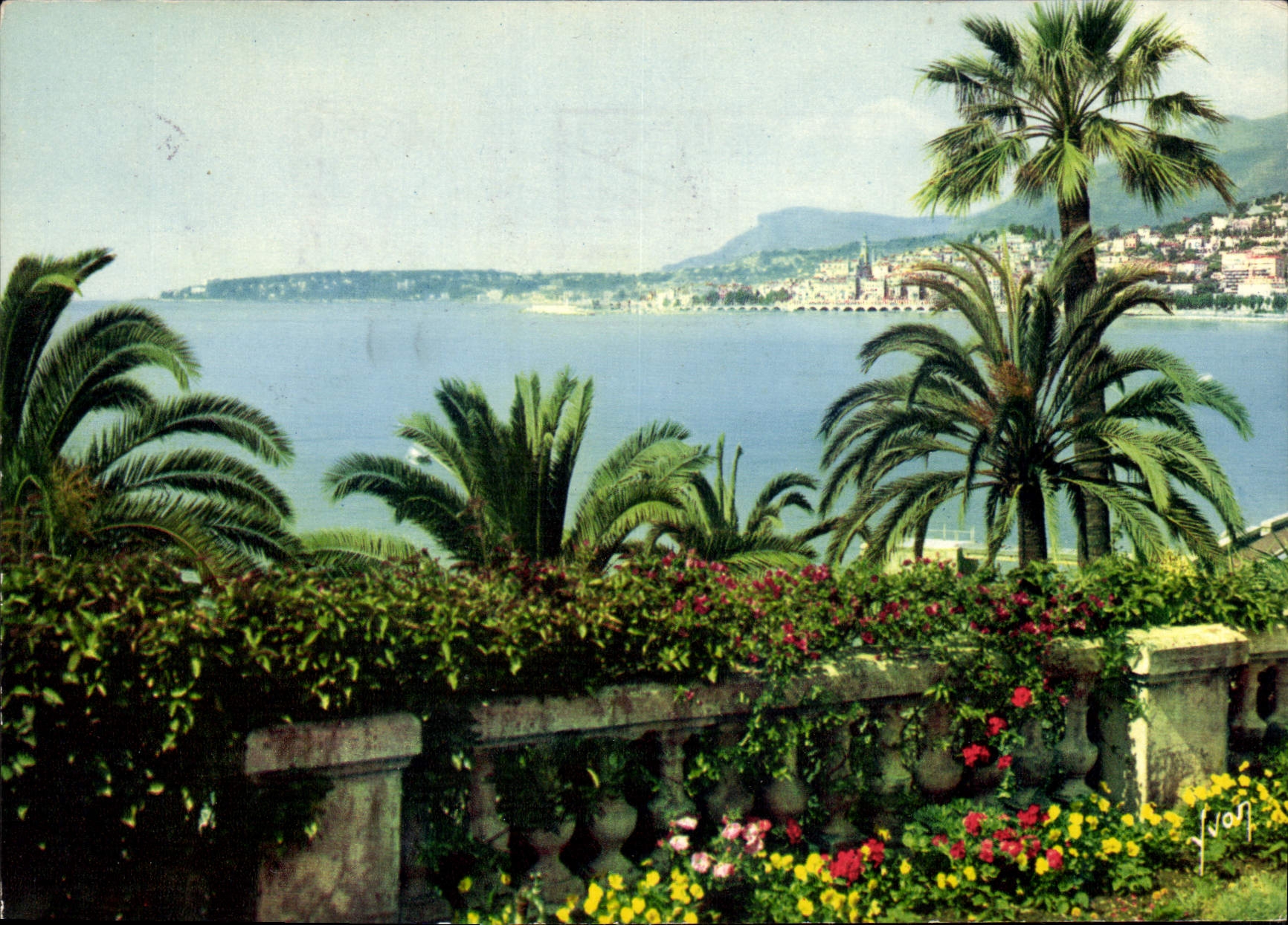 CPM Couleurs et lumiere de France la Cote d'Azur miracle de la nature Menton Alpes Maritimes les jar