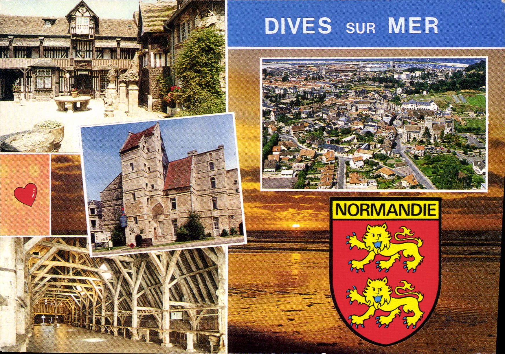 CPM Dives sur Mer Calvados Vues diverses Lion