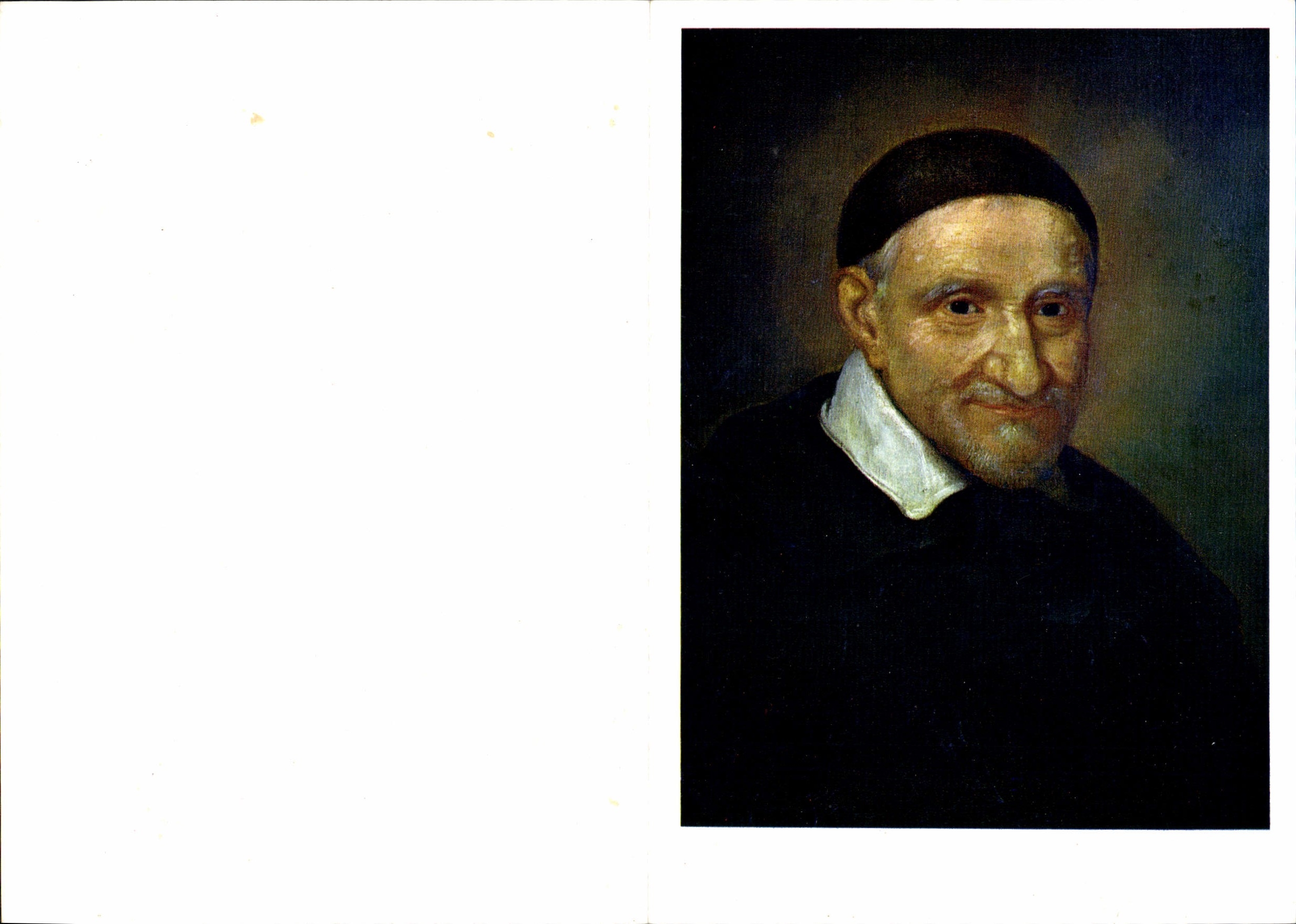 CPM Saint Vincent de Paul Tableau de Simon Francois Maison mere des Lazaristes Paris 