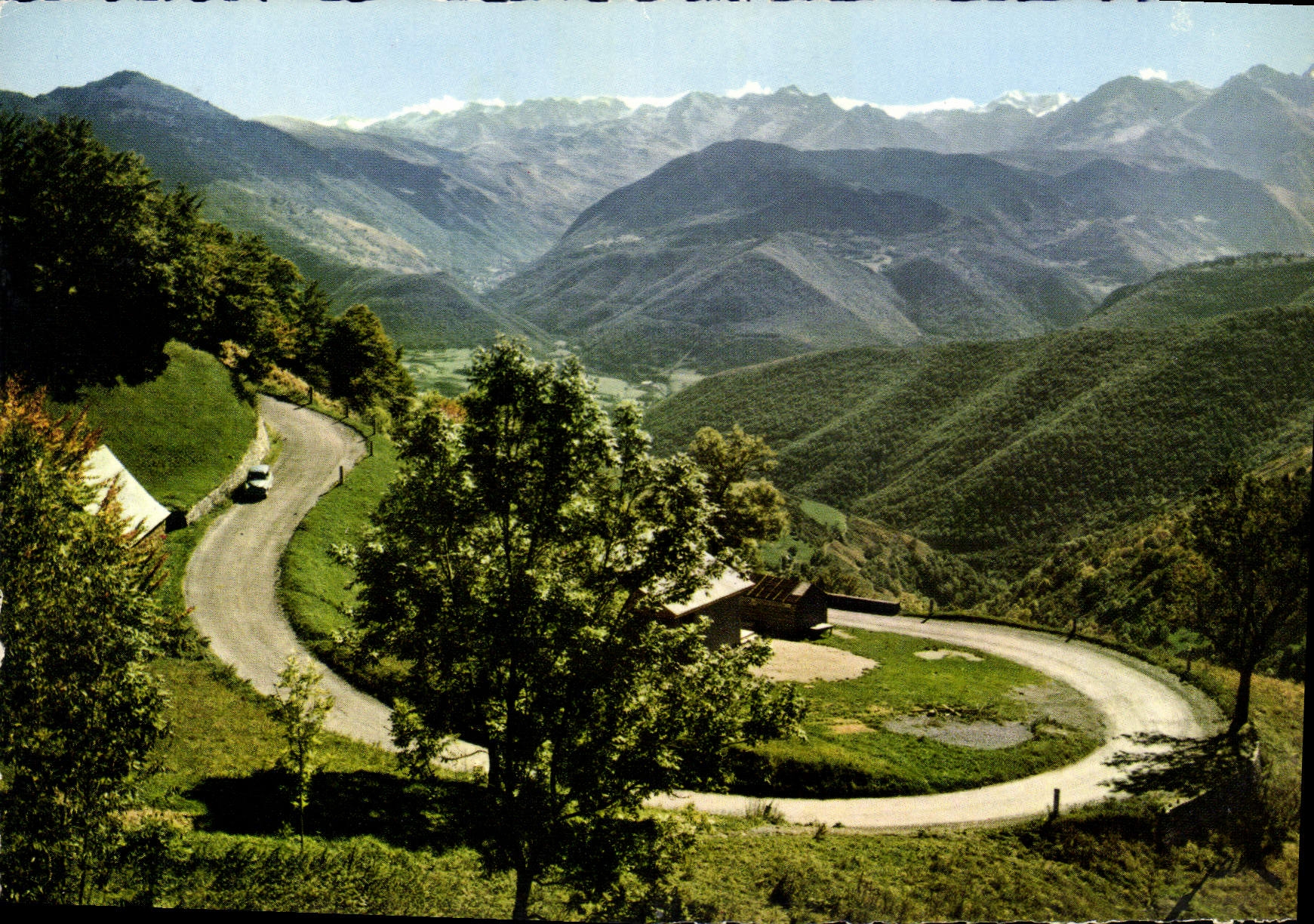 CPM Col d'Aspin le Fer a Cheval et la Vallee d'Arreau